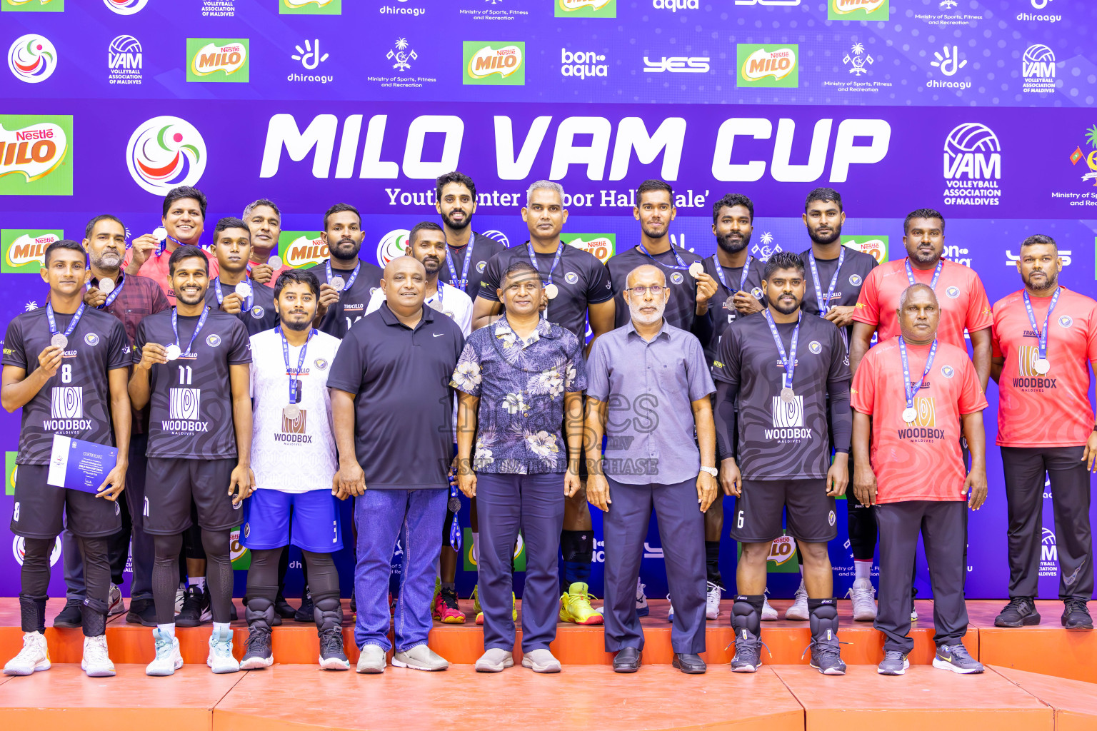 Final of MILO VAM Cup 2024 (Men's Division) was held in Social Center Indoor Hall on Monday, 4th November 2024. 
Photos: Ismail Thoriq / images.mv