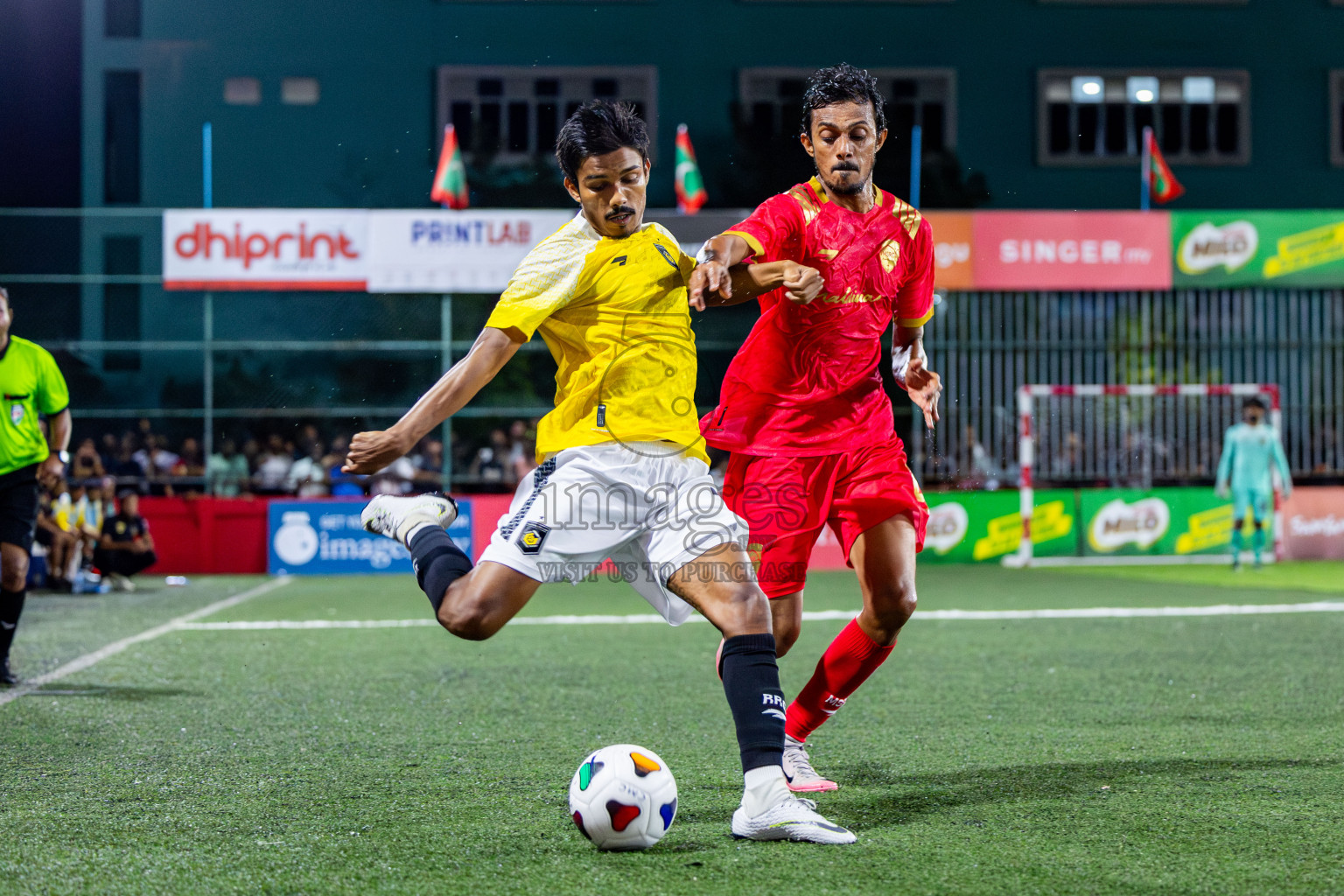 RRC vs Maldivian in Club Maldives Cup 2024 held in Rehendi Futsal Ground, Hulhumale', Maldives on Tuesday, 25th September 2024. Photos: Nausham Waheed/ images.mv