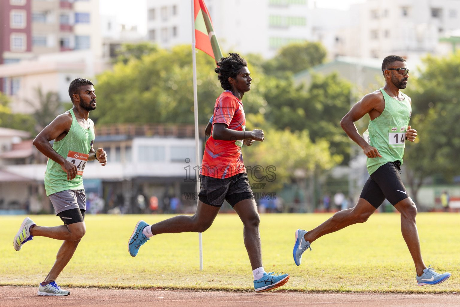 Day 1 of National Athletics Championship 2025 was held at Ekuveni Running Ground in Male', Maldives on Thursday, 14th August 2025. Photos: Hasni / images.mv