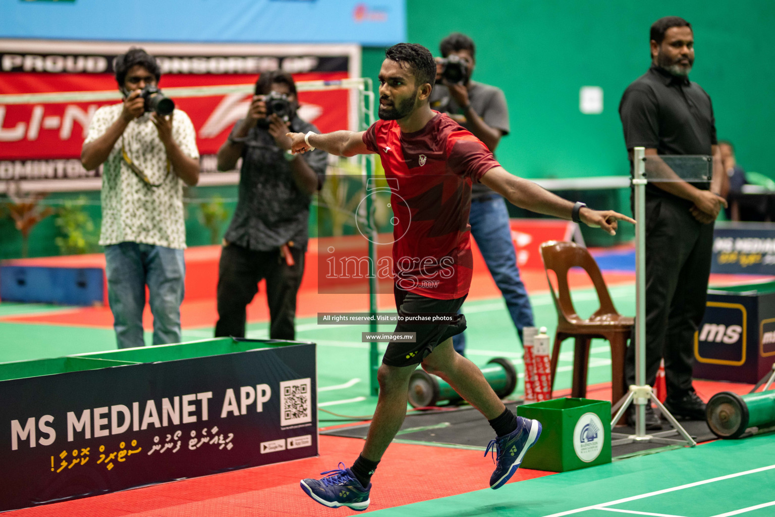 47th National Badminton Tournament 2021 held from 10 to 14 November 2021 in Male' Sports Complex, Maldives