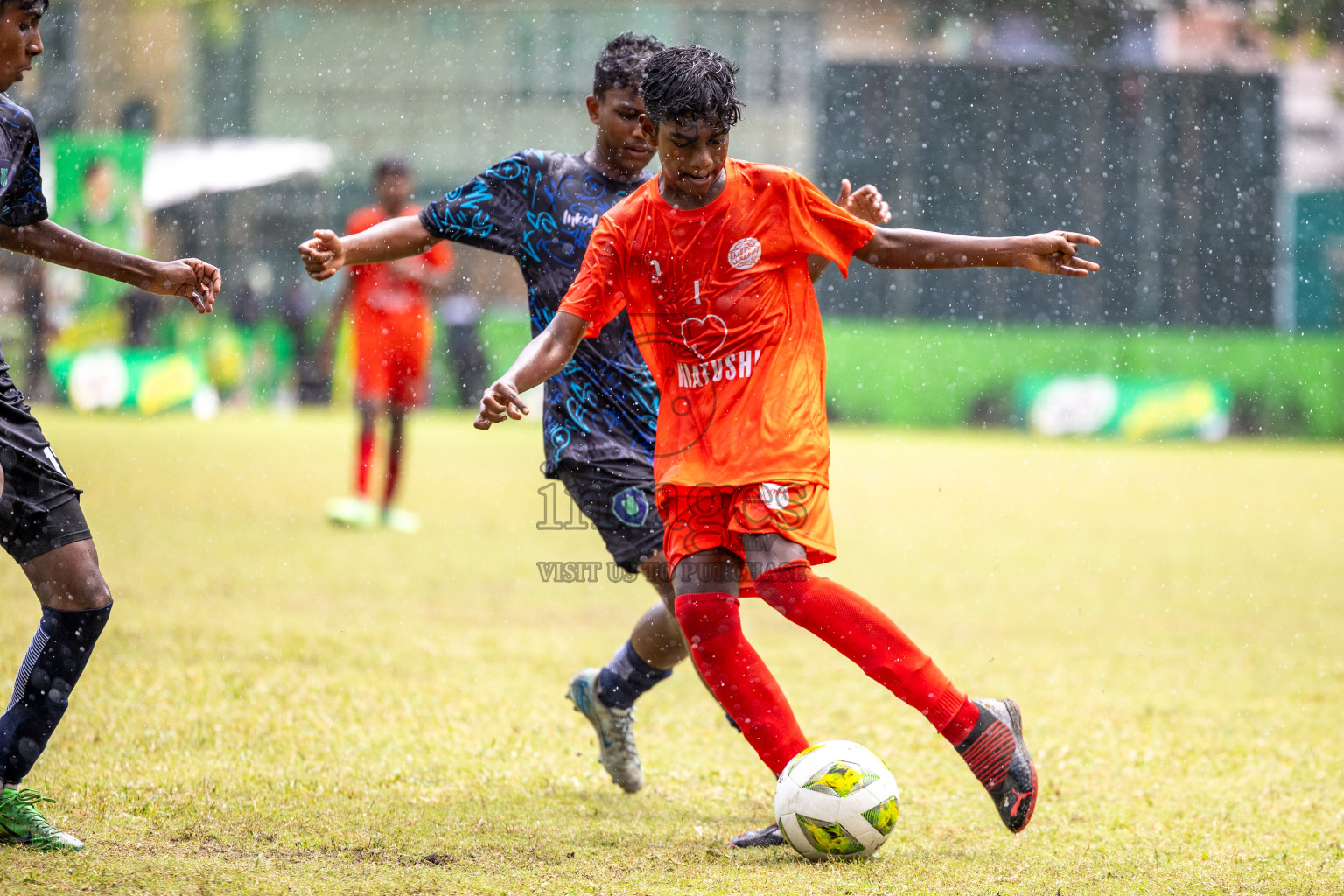 Day 4 of MILO Academy Championship 2024 (U-14) was held in Henveyru Stadium, Male', Maldives on Sunday, 3rd November 2024.
Photos: Ismail Thoriq /  Images.mv