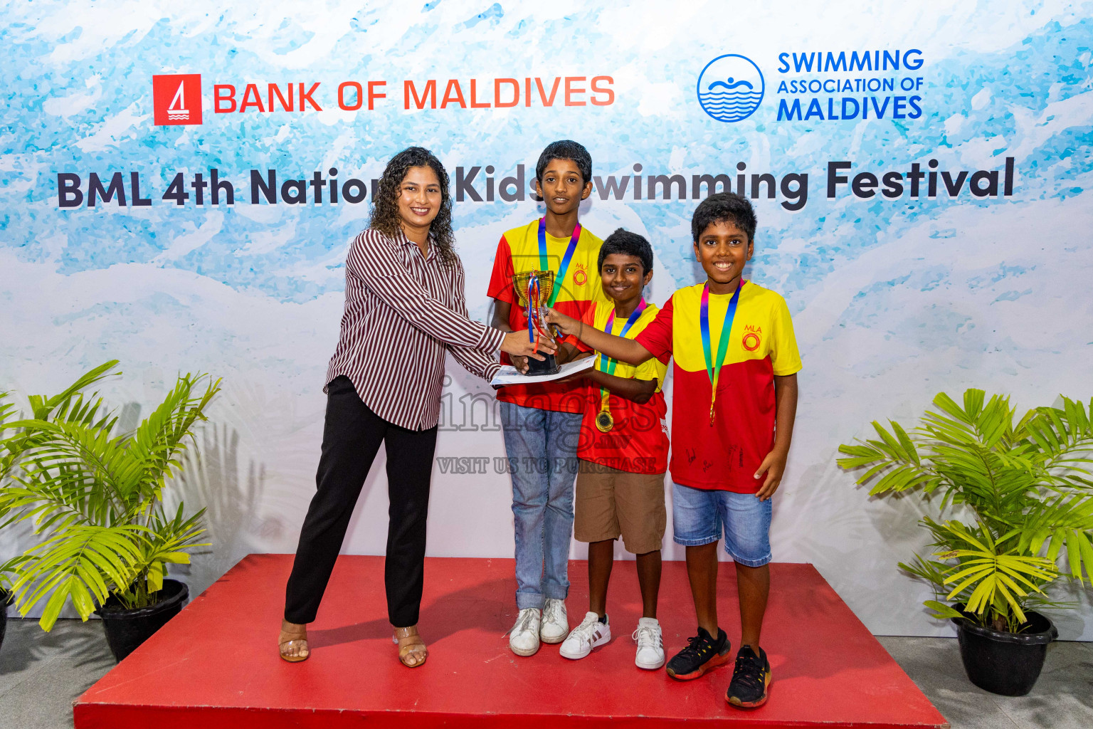 Closing Ceremony of 4th National Kids Swimming Festival 2023 on 9th December 2023, held in Hulhumale', Maldives Photos: Nausham Waheed / Images.mv