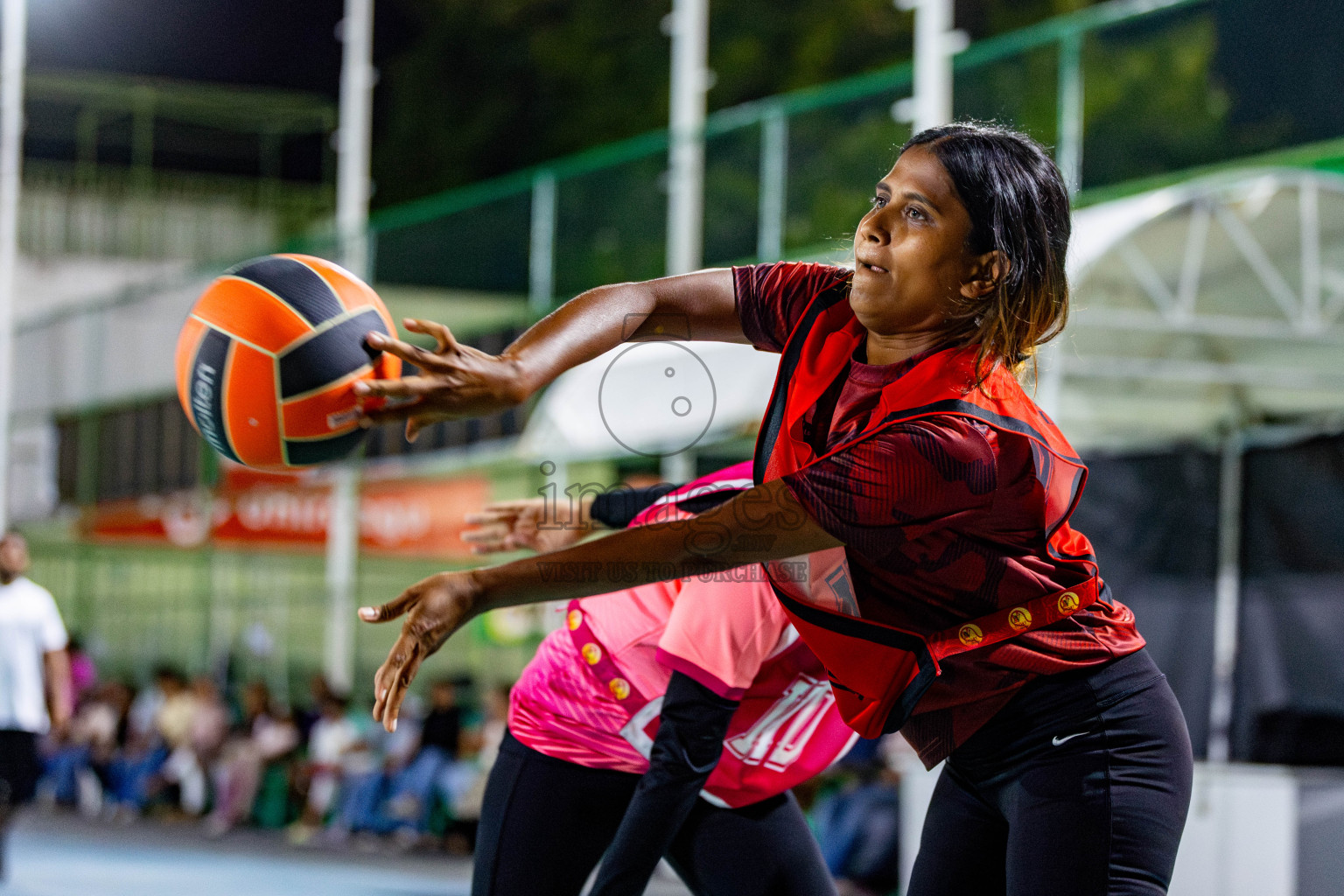 Day 2 of 23rd Netball Association Championship was held in Ekuveni Netball Court at Male', Maldives on Friday, 28th April 2024. Photos: Nausham Waheed / images.mv