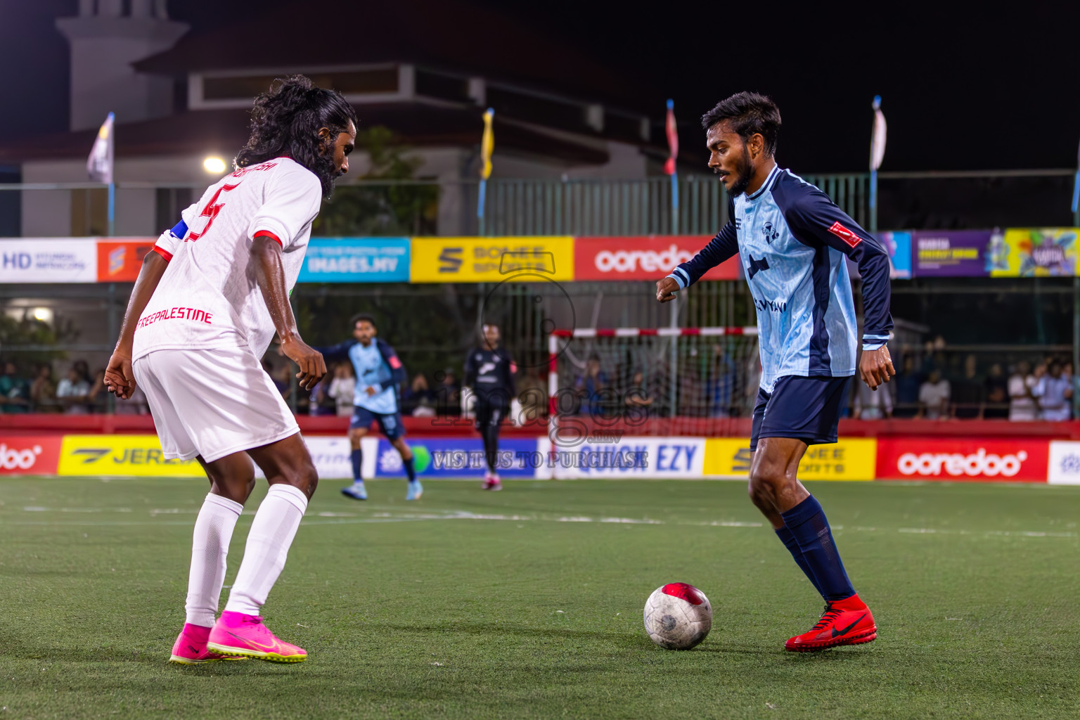 Th Gaadhiffushi vs Th Kinbidhoo in Day 15 of Golden Futsal Challenge 2024 was held on Monday, 29th January 2024, in Hulhumale', Maldives
Photos: Ismail Thoriq / images.mv