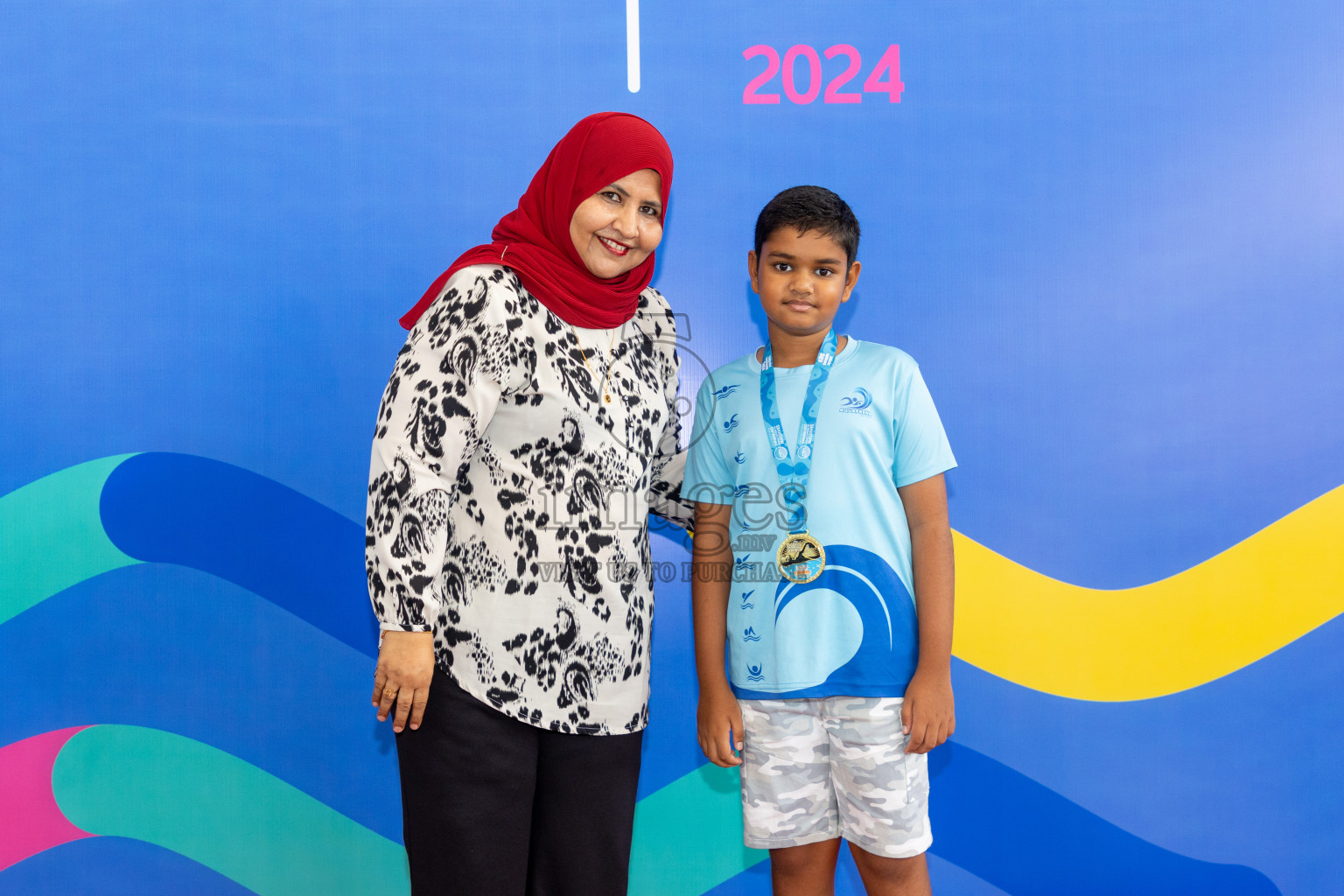 Closing of BML 5th National Swimming Kids Festival 2024 held in Hulhumale', Maldives on Saturday, 23rd November 2024.
Photos: Ismail Thoriq / images.mv