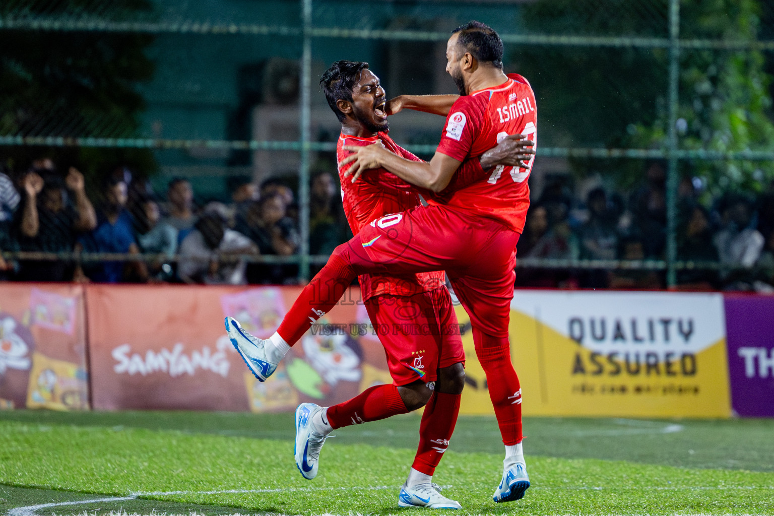 STO RC vs Club WAMCO in Round of 16 of Club Maldives Cup 2024 held in Rehendi Futsal Ground, Hulhumale', Maldives on Monday, 7th October 2024. Photos: Nausham Waheed / images.mv