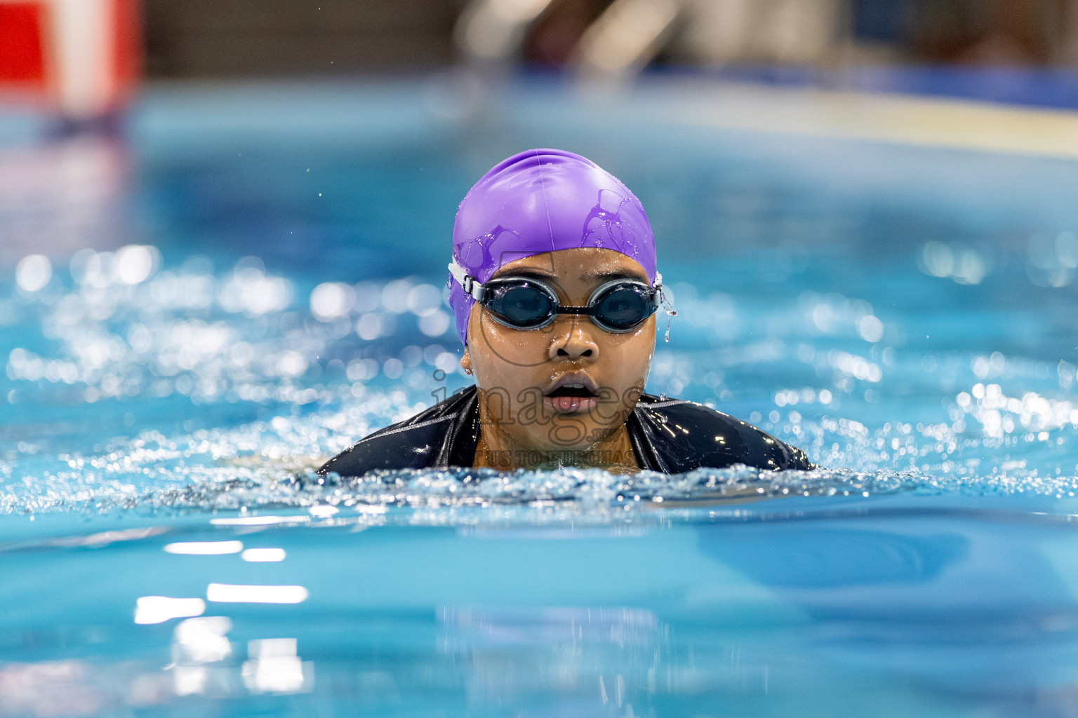 Day 4 of BML 6th National Kids Swimming Kids Festival 2025 held in Hulhumale', Maldives on Thursday, 6th November 2024. Photos: Hassan Simah / images.mv