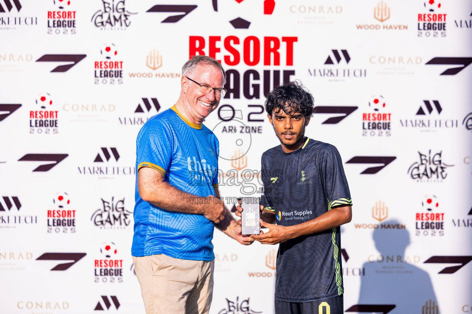 Barcelo vs Lily Beach in Day 5 of Resort League 2025 (Ari Zone) was held on Tuesday, 24th June 2025 in Conrad Maldives Rangali Island, Alif Dhaalu Atoll, Maldives. Photos: Nausham Waheed / images.mv