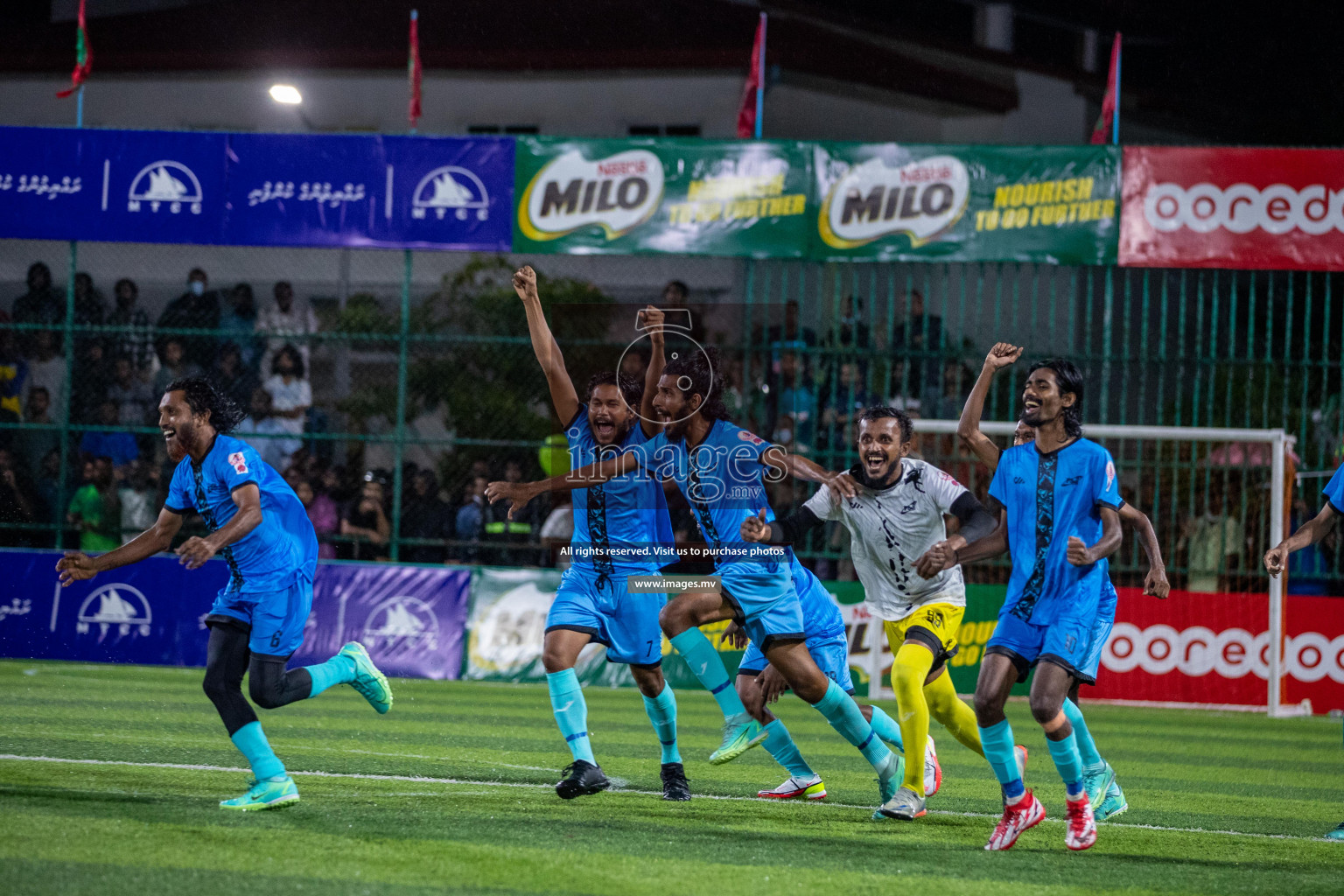 Team FSM vs Club HDC in the Quarter Finals of Club Maldives 2021 held at Hulhumale;, on 12th December 2021 Photos: Ismail Thoriq / images.mv