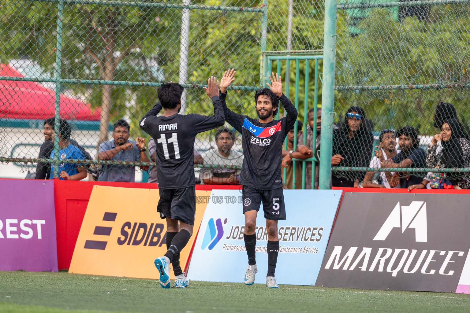 STELCO RC vs Club Immigration in Club Maldives Cup 2024 held in Rehendi Futsal Ground, Hulhumale', Maldives on Saturday, 28th September 2024.
Photos: Ismail Thoriq / images.mv