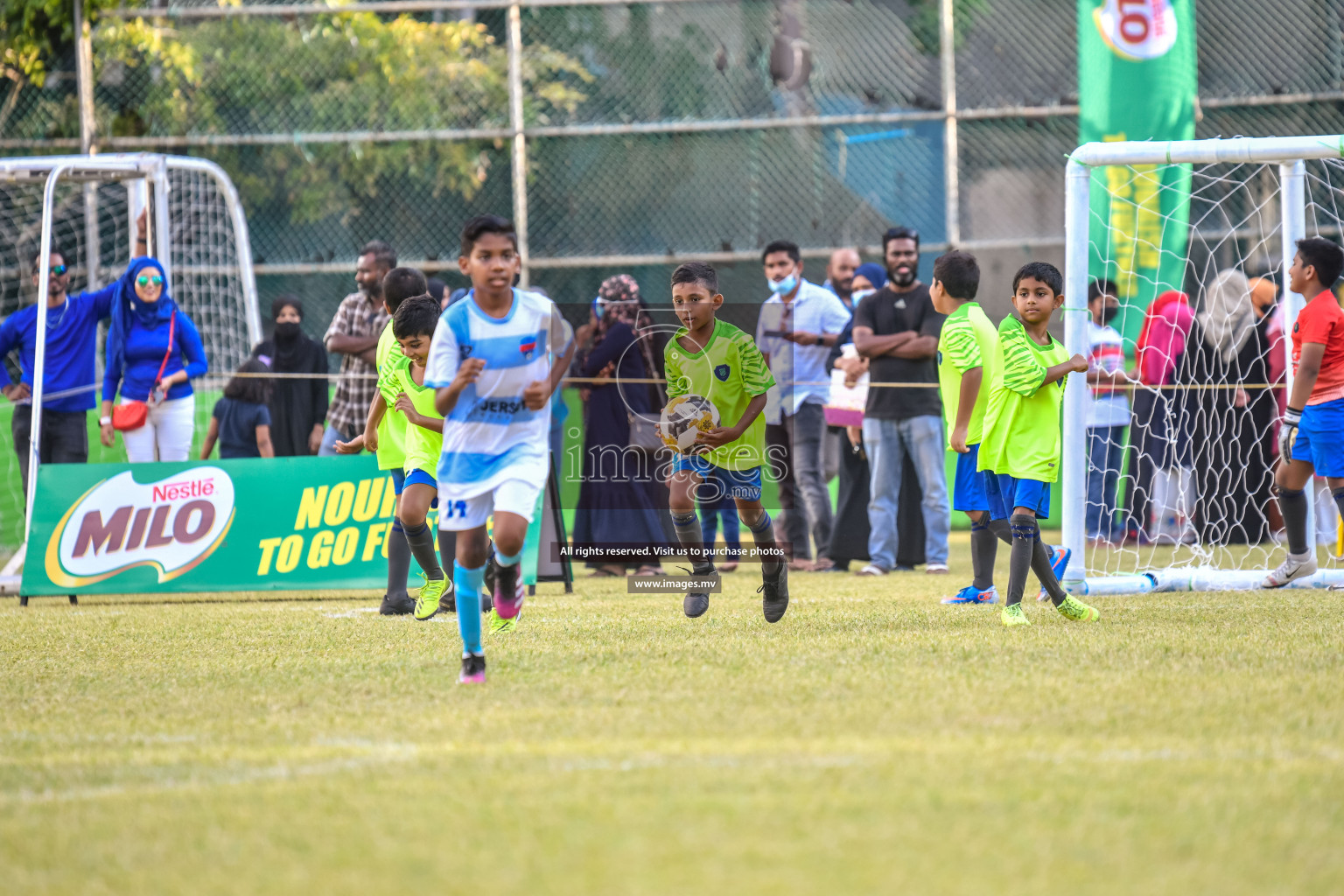 Day 1 of MILO Academy Championship 2022 held in Male' Maldives on Friday, 11th March 2021. Photos by: Nausham waheed