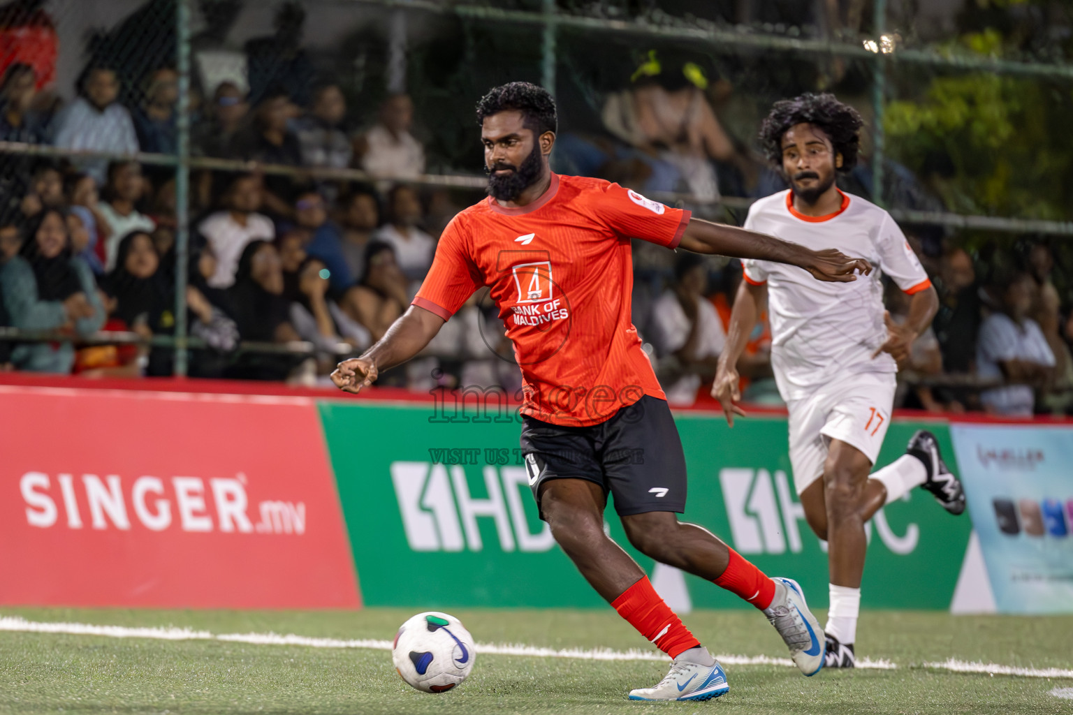 United BML vs Dhiraagu in Round of 16 of Club Maldives Cup 2024 held in Rehendi Futsal Ground, Hulhumale', Maldives on Tuesday, 8th October 2024. Photos: Ismail Thoriq / images.mv