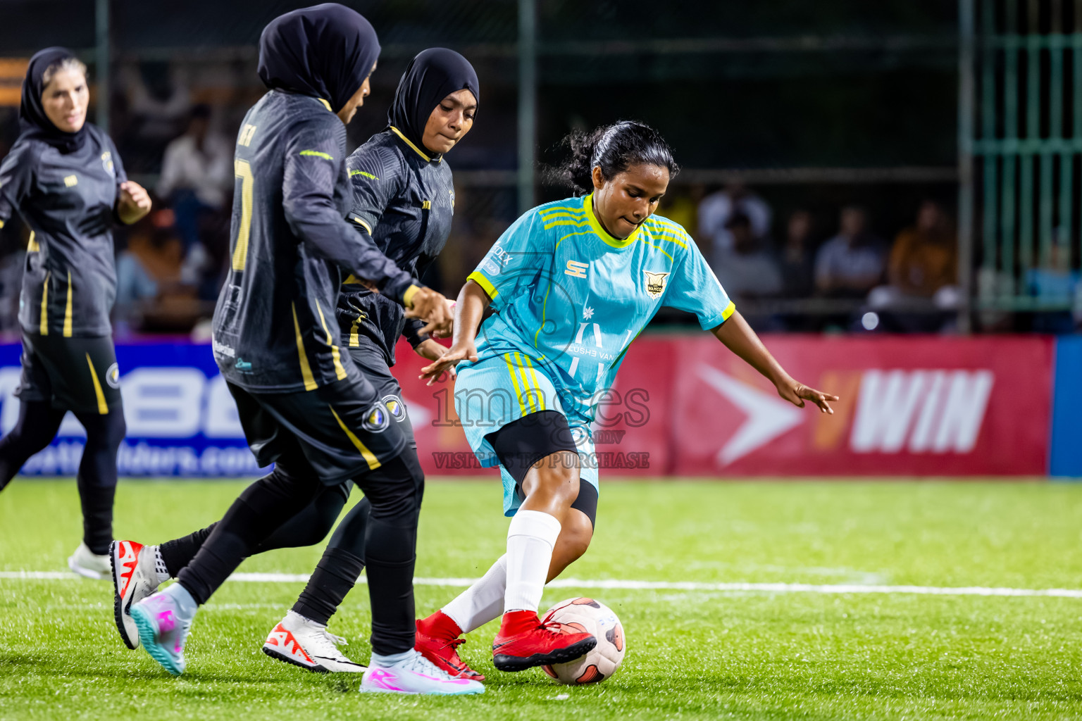 Trade Club vs Dhaahily Club in Eighteen Thirty 2025 was held in Rehendi Futsal Ground, Hulhumale', Maldives on Sunday, 21st September 2025. Photos: Nausham Waheed / images.mv