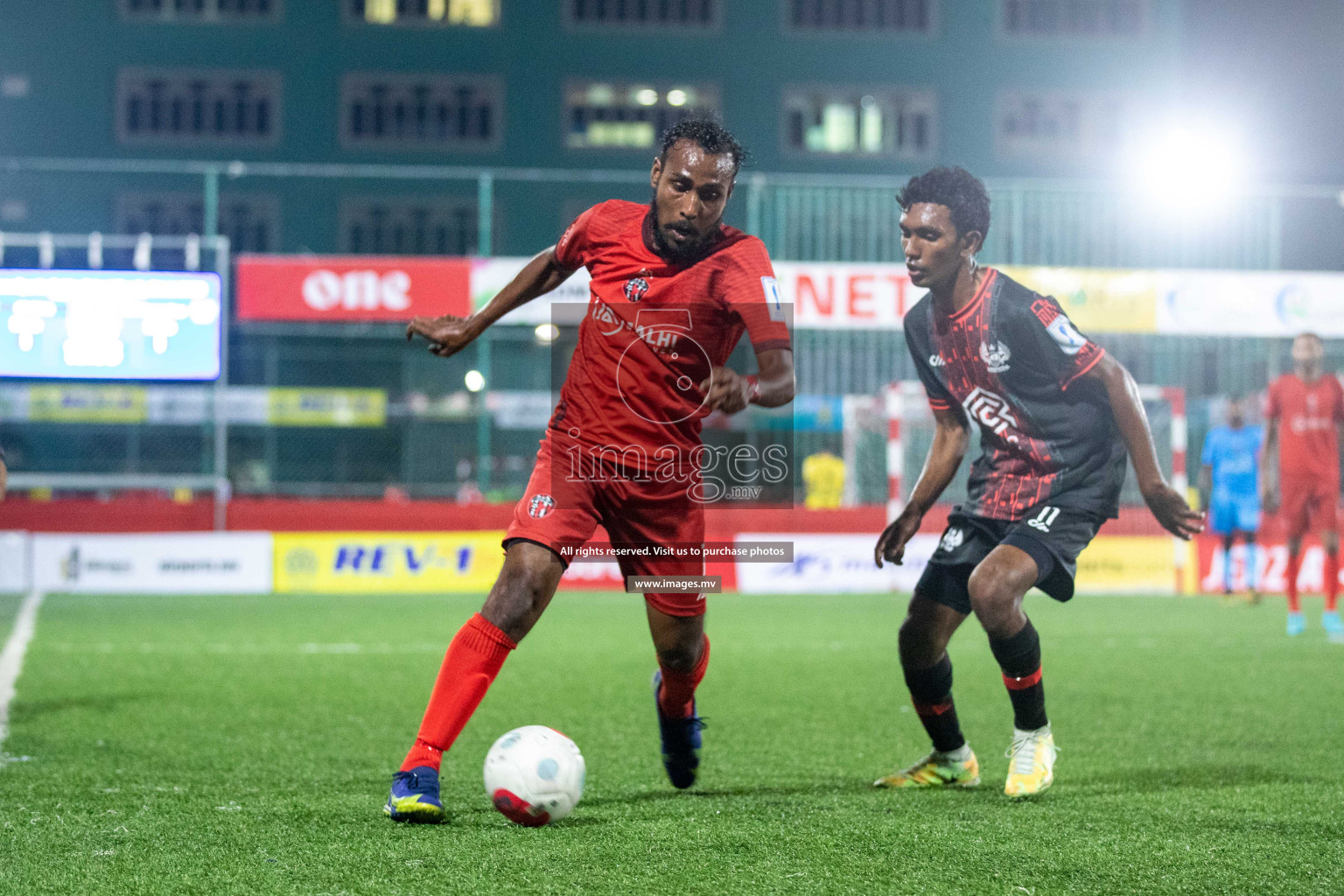 HA. Kelaa vs HA. Maarandhoo in Golden Futsal Challenge 2023 on 05 February 2023 in Hulhumale, Male, Maldives