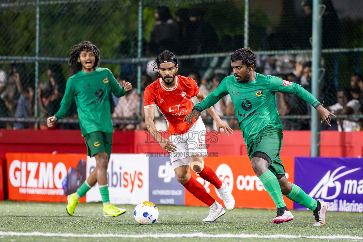 HA Muraidhoo vs HA Vashafaru in Day 9 of Golden Futsal Challenge 2025 was held on Monday, 13th January 2025, in Hulhumale', Maldives
Photos: Ismail Thoriq / images.mv