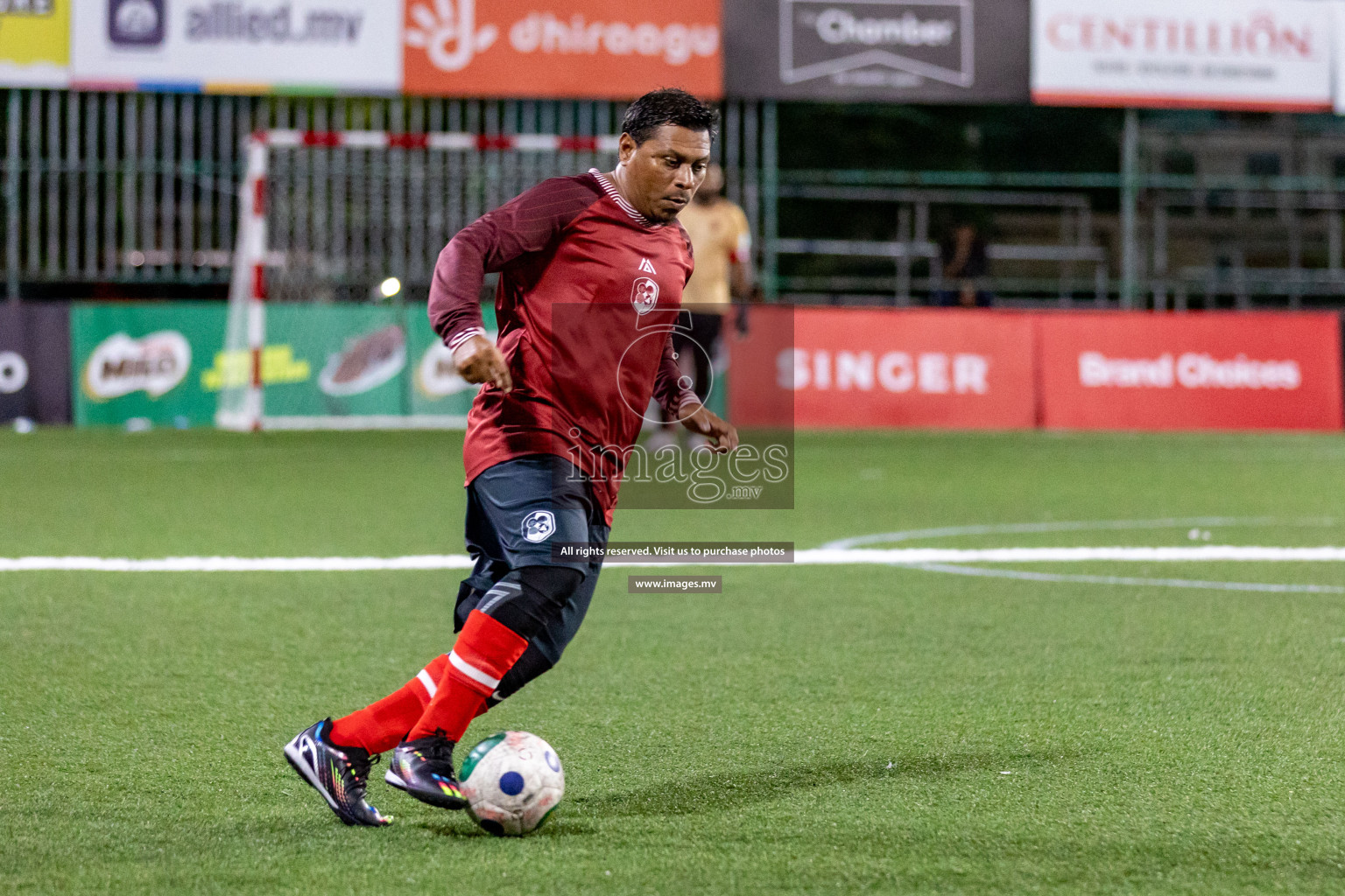 Club 220 vs METEOROLOGY in Club Maldives Cup Classic 2023 held in Hulhumale, Maldives, on Wednesday, 19th July 2023 Photos: Hassan Simah  / images.mv