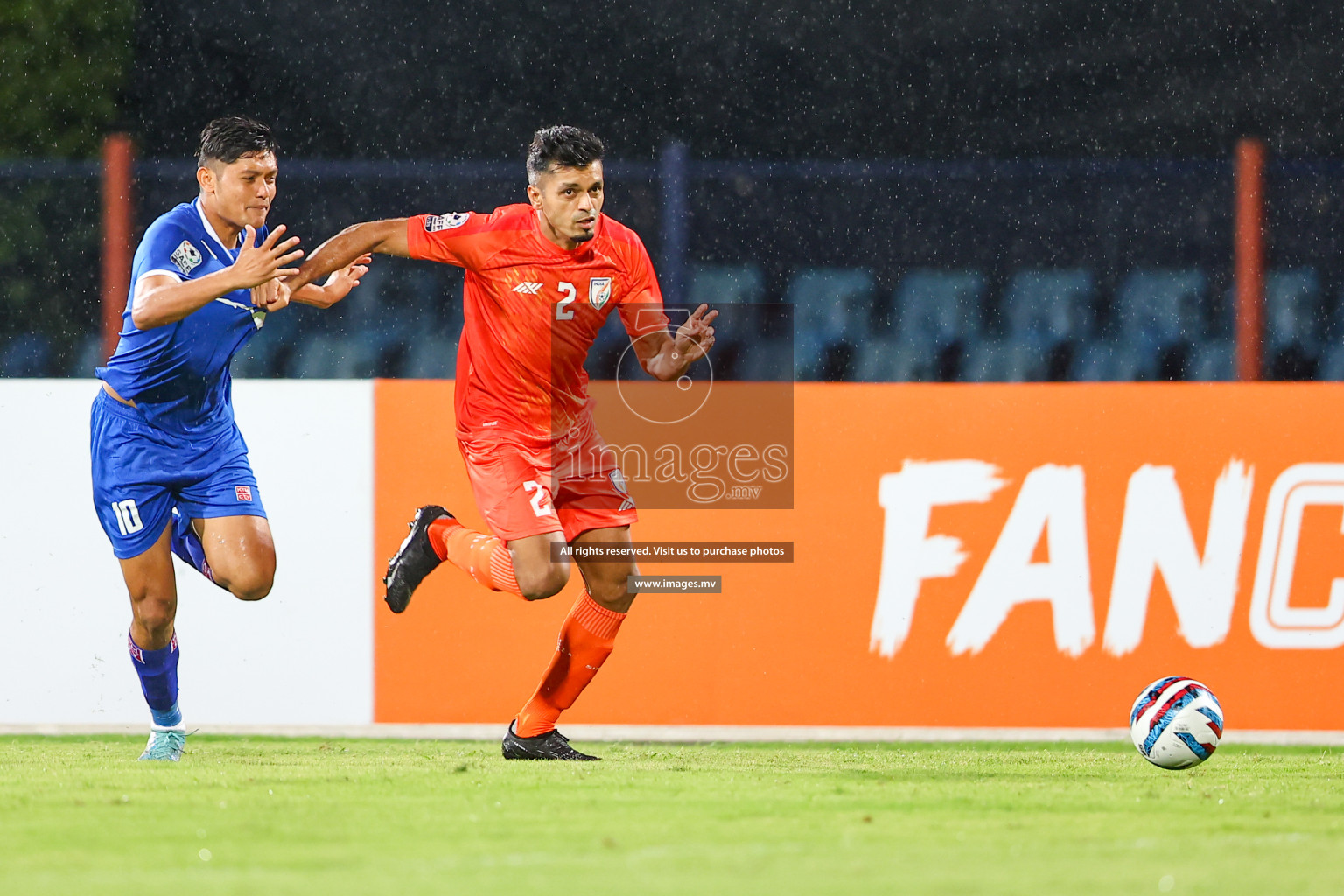 Nepal vs India in SAFF Championship 2023 held in Sree Kanteerava Stadium, Bengaluru, India, on Saturday, 24th June 2023. Photos: Nausham Waheed, Hassan Simah / images.mv