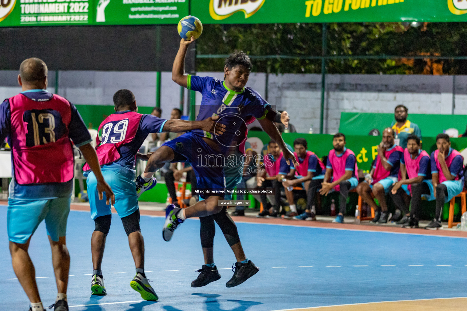 Day 3 of Milo 6th Inter Office Handball Tournament 2022 - Photos by Hassan Simah & Nausham Waheed/images.mv