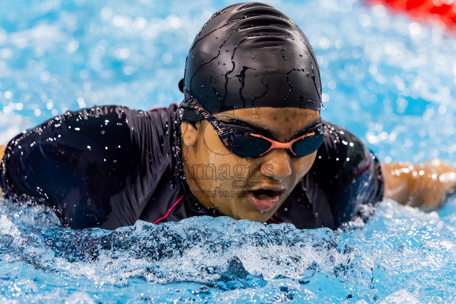 Day 3 of BML 21st Interschool Swimming Competition 2025 was held in Hulhumale' Swimming Pool, Hulhumale', Maldives on Monday, 13th October 2025. Photos: Nausham Waheed / images.mv
