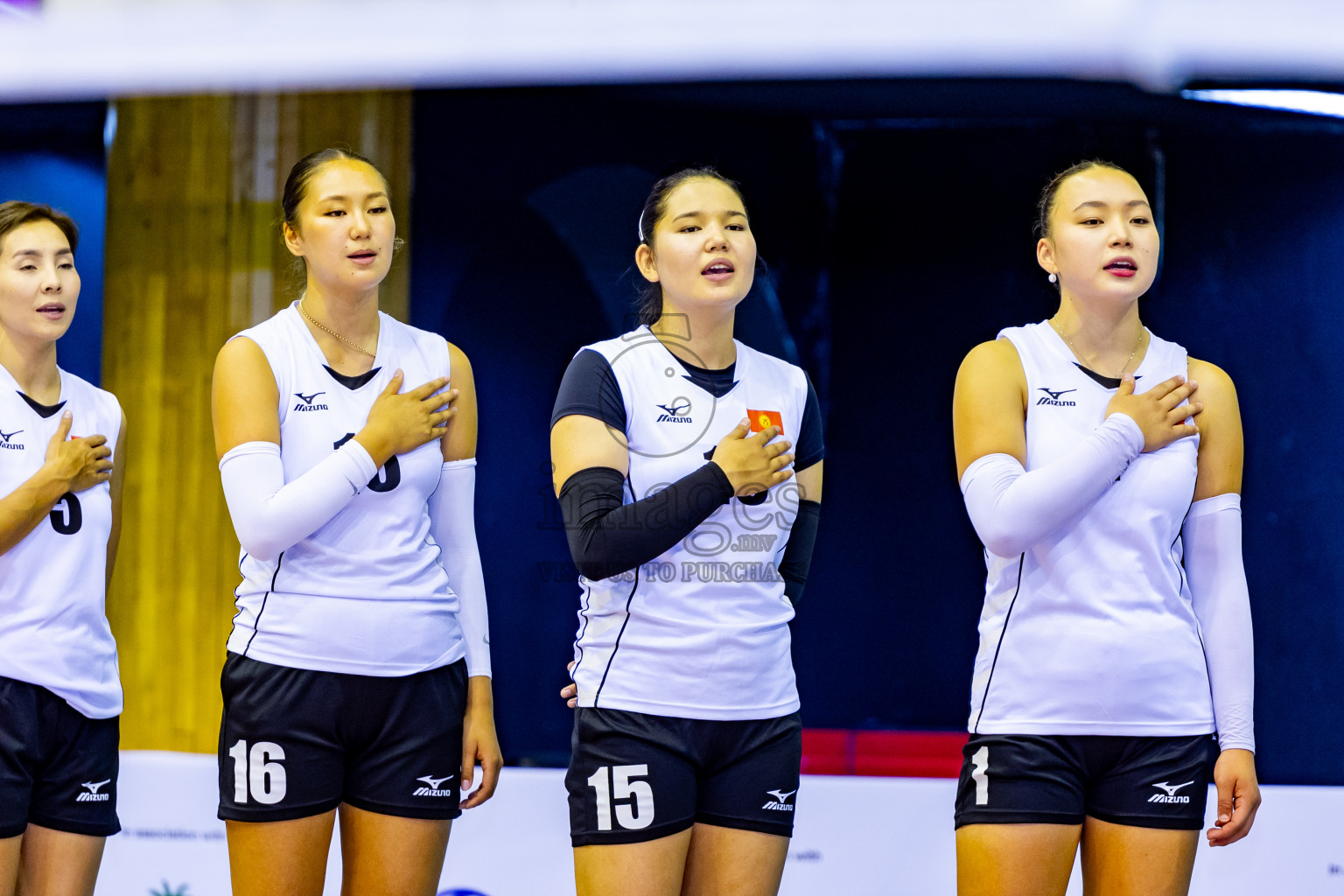 Final of CAVA Woman's Volleyball Challenge Cup 2024 was held in Social Center, Male', Maldives on Wednesday, 11th September 2024. Photos: Nausham Waheed / images.mv