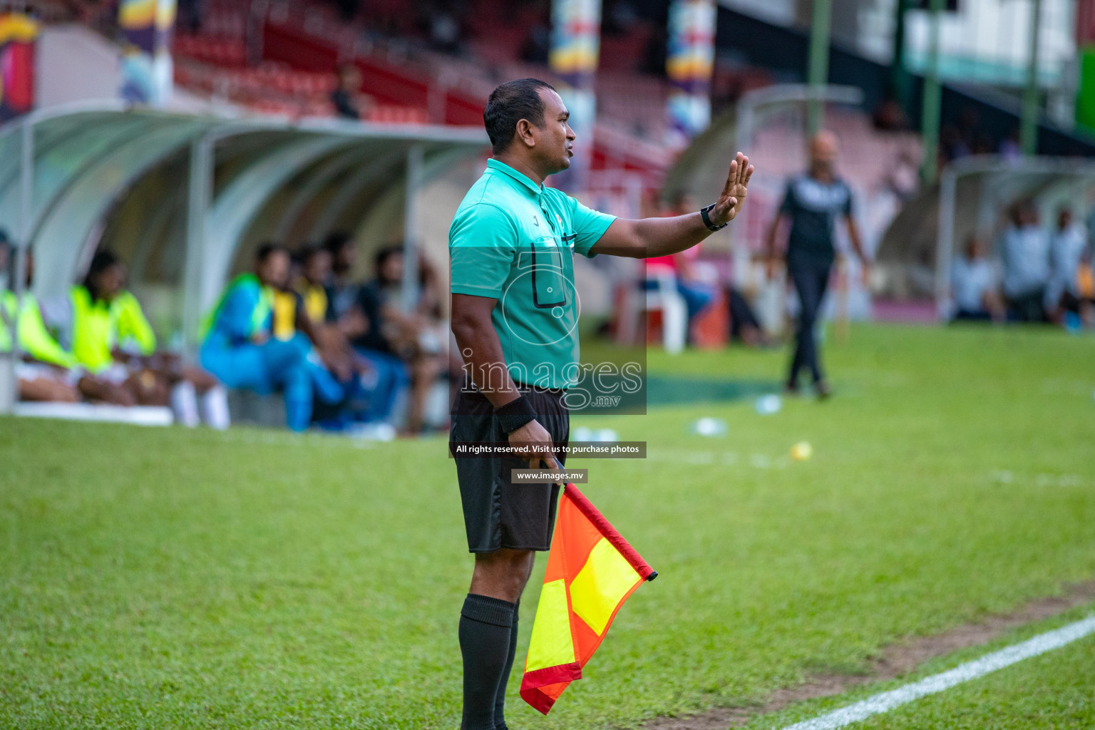 President's Cup 2023 Semi Final - Club eagles vs Buru sports, held in National Football Stadium, Male', Maldives Photos: Nausham/ Images.mv