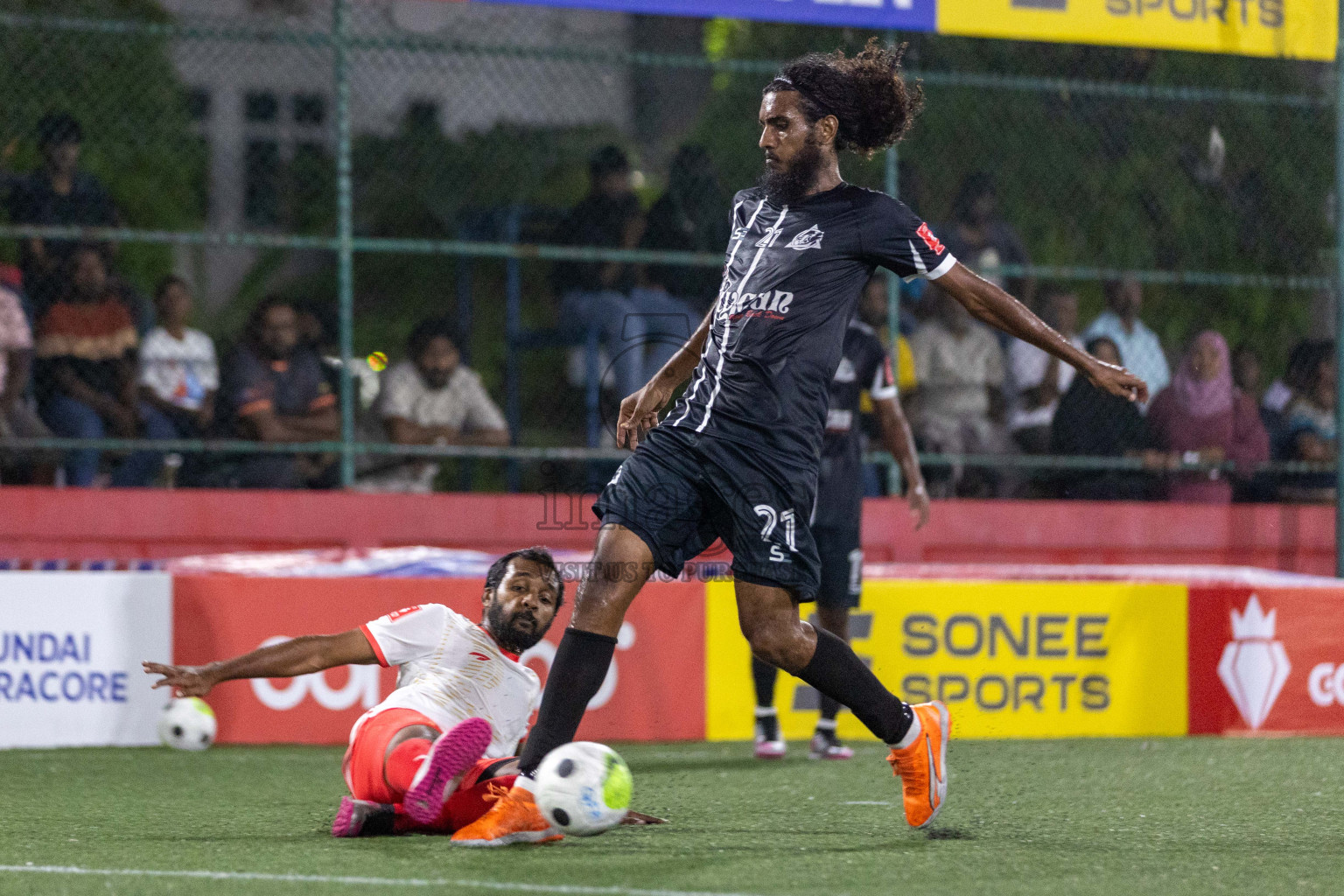 HDh Kulhudhuffushi vs HDh Nolhivaranfaru in Golden Futsal Challenge 2024 was held on Tuesday, 16th January 2024, in Hulhumale', Maldives Photos: Ismail Thoriq / images.mv