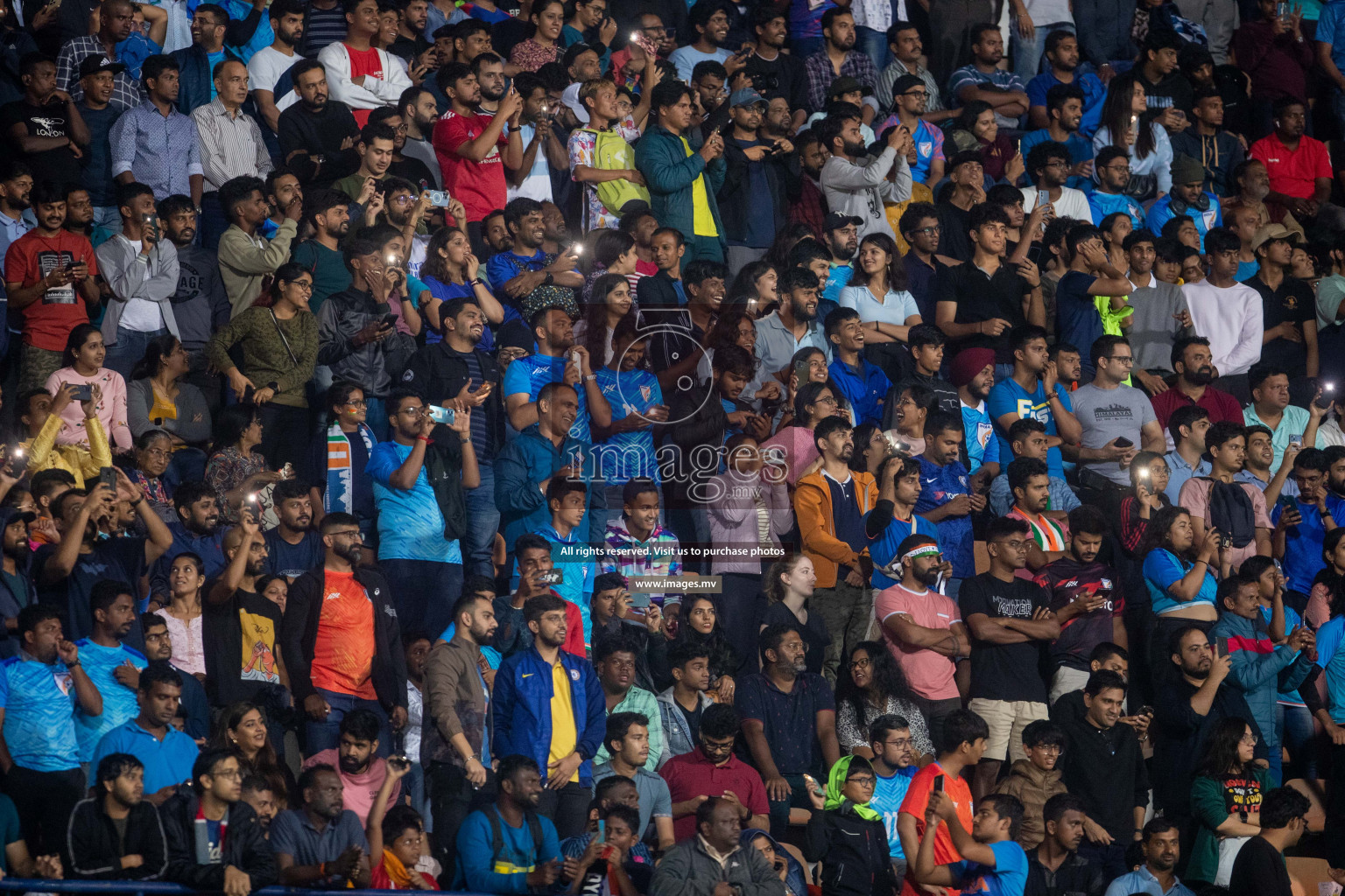 India vs Pakistan in the opening match of SAFF Championship 2023 held in Sree Kanteerava Stadium, Bengaluru, India, on Wednesday, 21st June 2023. Photos: Nausham Waheed / images.mv