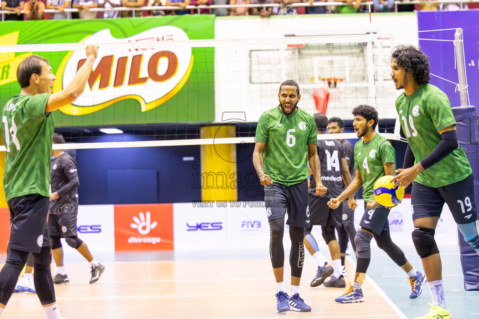 Final of MILO VAM Cup 2024 (Men's Division) was held in Social Center Indoor Hall on Monday, 4th November 2024. 
Photos: Ismail Thoriq / images.mv