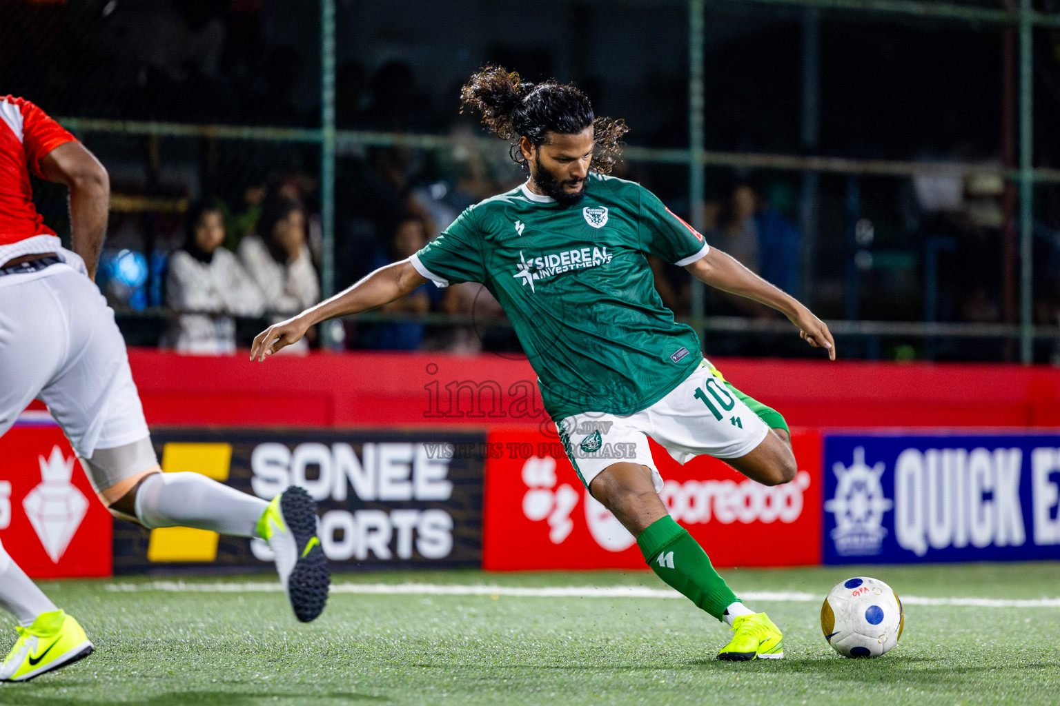S Feydhoo VS S Maradhoofeydhoo in Day 7 of Golden Futsal Challenge 2025 was held on Saturday, 11th January 2025, in Hulhumale', Maldives Photos: Nausham Waheed / images.mv