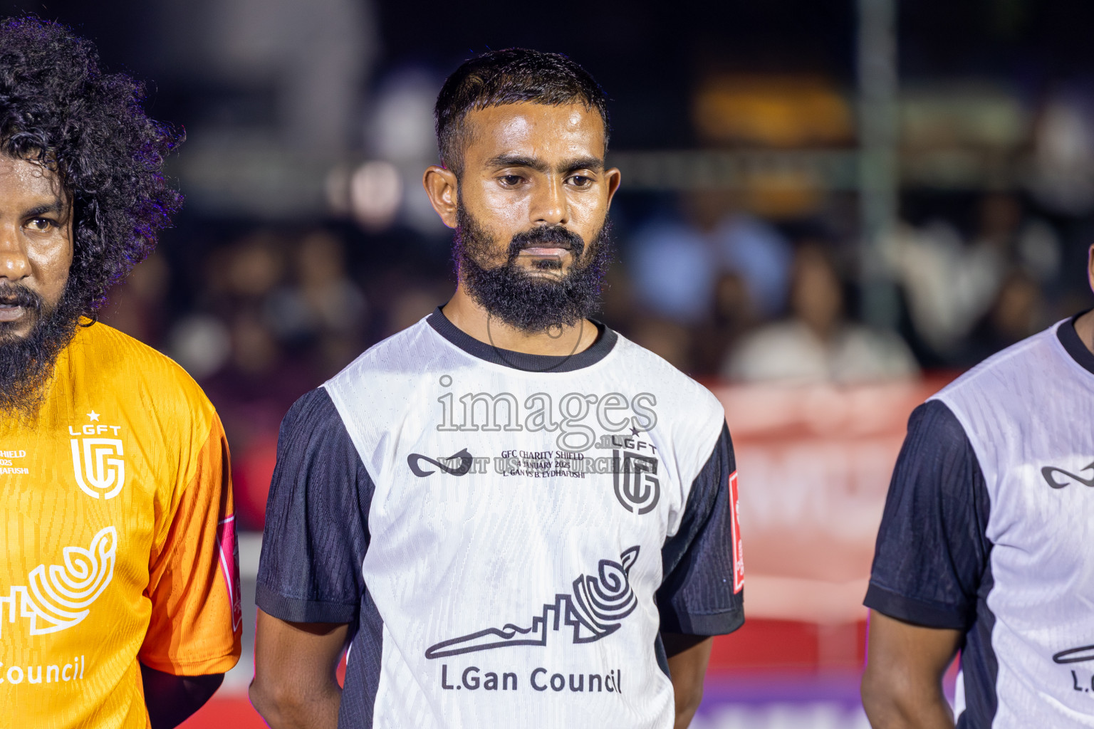 Opening of Golden Futsal Challenge 2025 with Charity Shield Match between L.Gan vs B.Eydhafushi was held on Saturday, 4th January 2025, in Hulhumale', Maldives Photos: Ismail Thoriq / images.mv