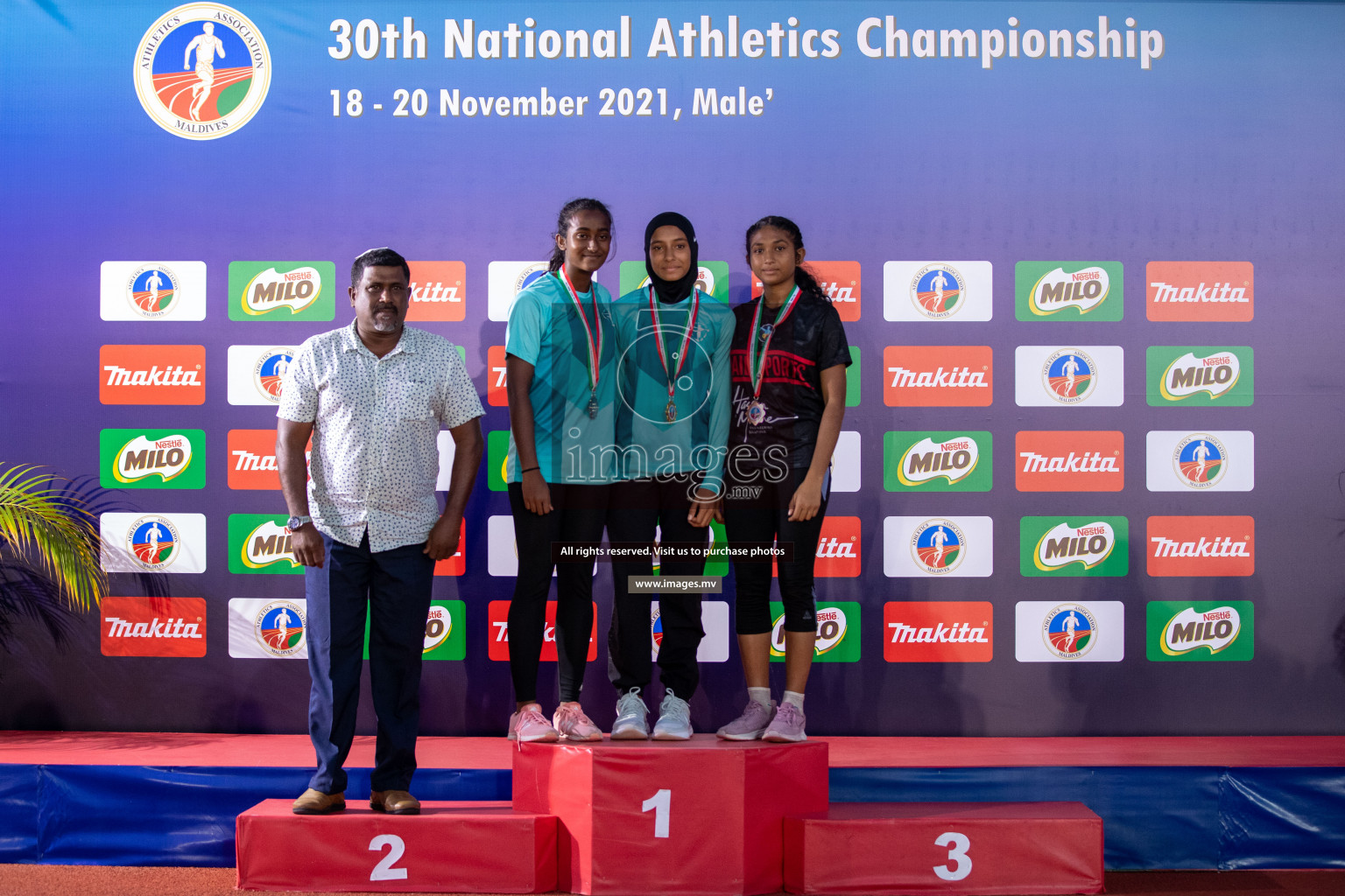 Day 3 from 30th National Athletics Championship 2021 held from 18 - 20 November 2021 in Ekuveni Synthetic Track