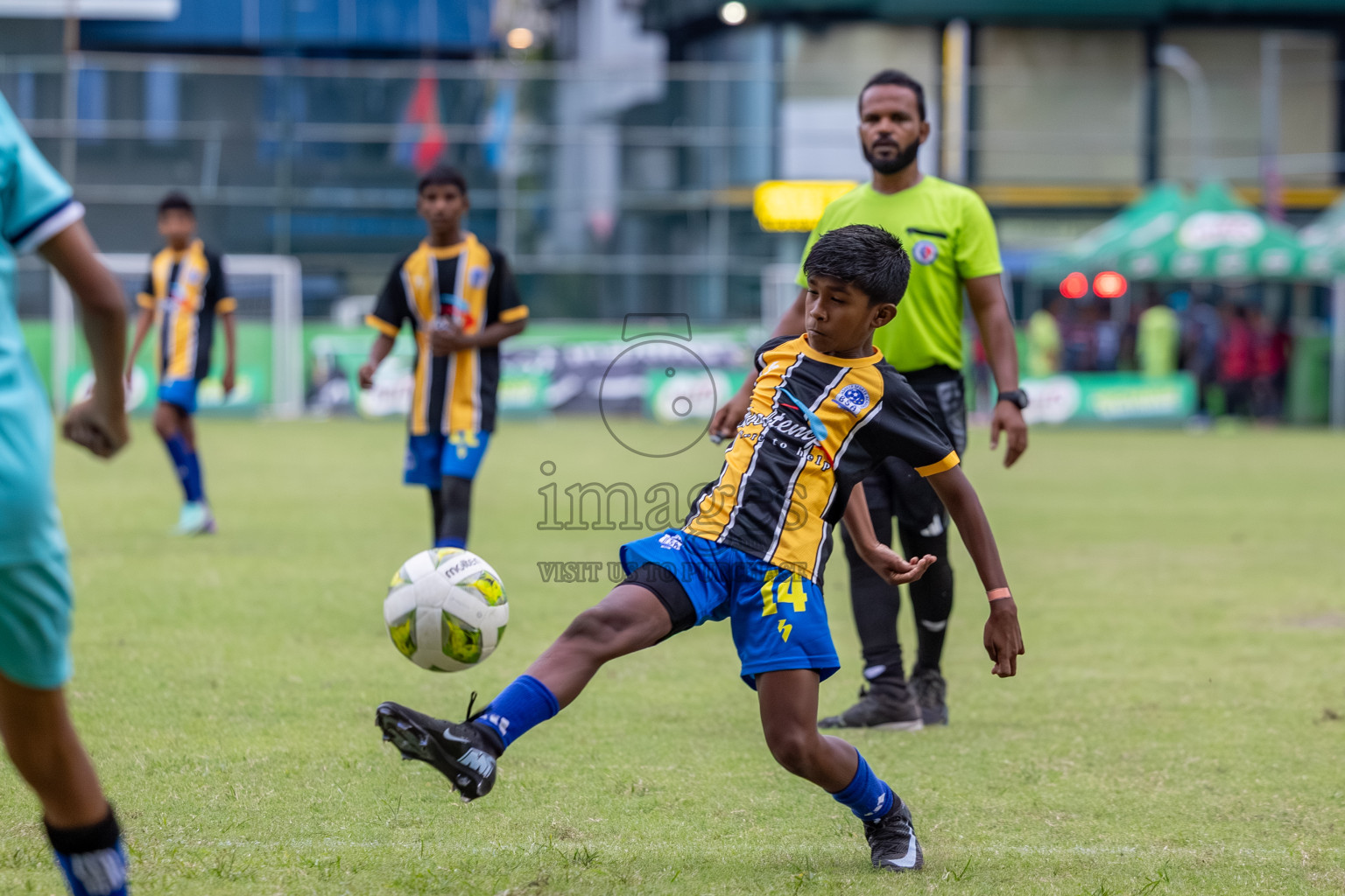 Day 2 of MILO Academy Championship 2025 (U14) was held on Friday, 31st October 2025 at Henveiru Football Grounds, Male', Maldives . 
Photos: Hassan Simah / images.mv