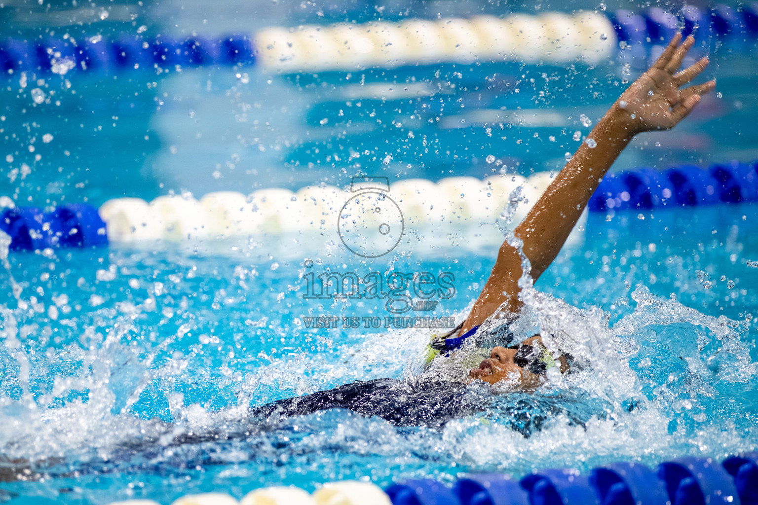 Day 3 of BML 6th National Kids Swimming Kids Festival 2025 held in Hulhumale', Maldives on Wednesday, 5th November 2024. 

Photos: Hassan Simah / images.mv