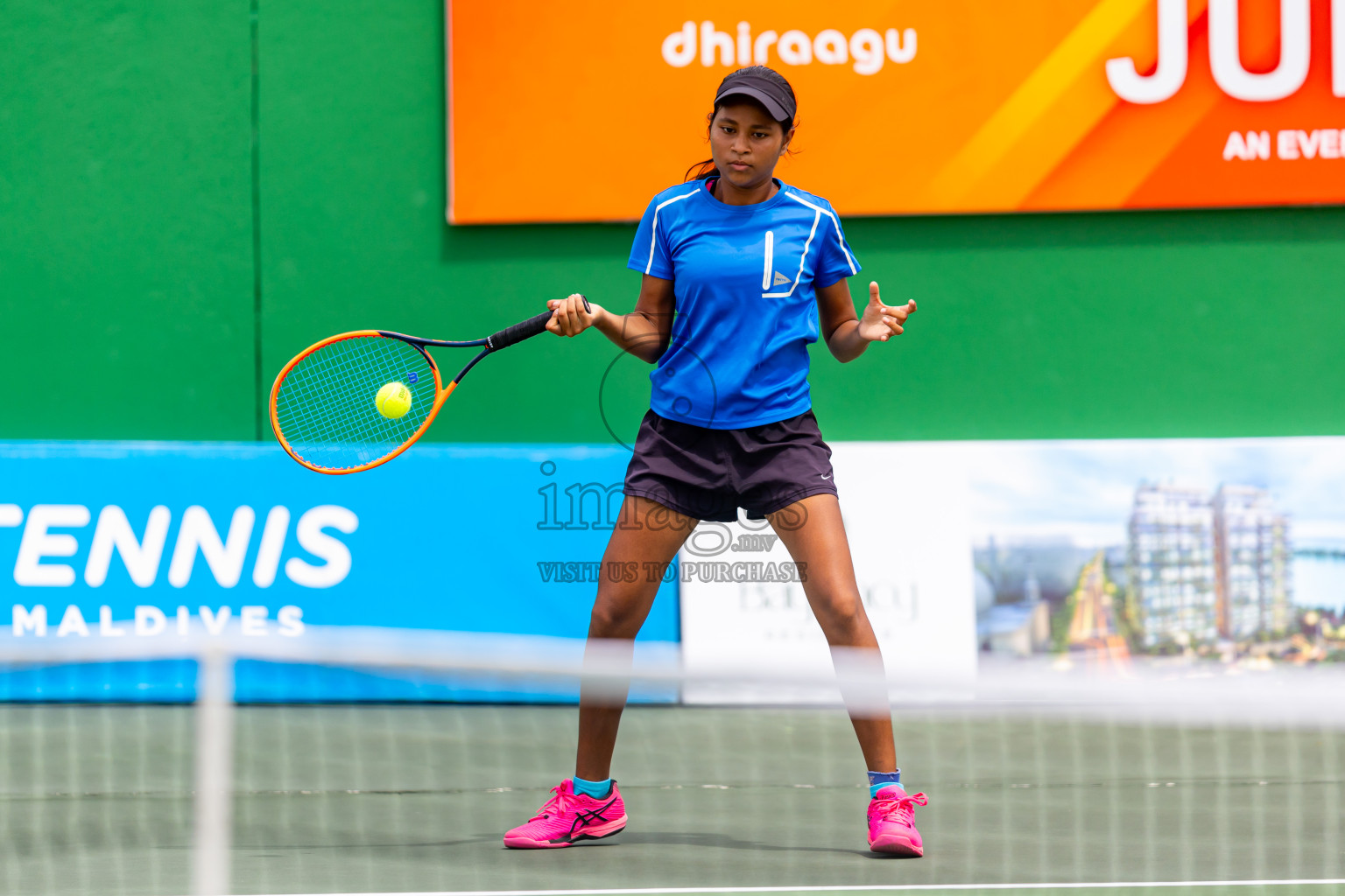 Day 1 of ATF Maldives Junior Open Tennis was held in Male' Tennis Court, Male', Maldives on Monday, 9th December 2024. Photos: Nausham Waheed / images.mv