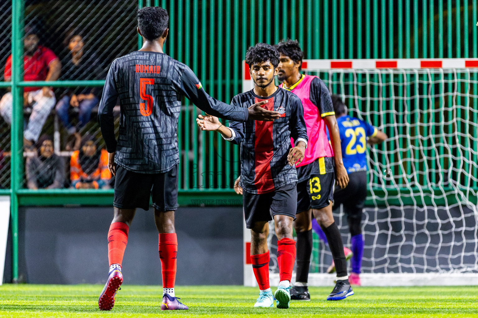 Bows vs RDL in Day 6 of BG Futsal Challenge 2024 was held on Sunday, 17th March 2024, in Male', Maldives Photos: Nausham Waheed / images.mv