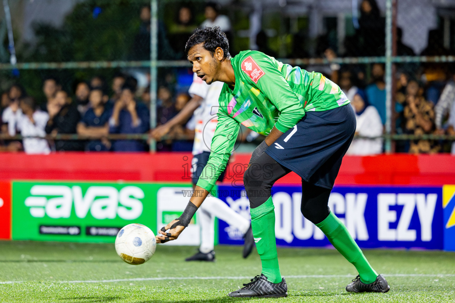 R Inguraidhoo vs Sh Kanditheem in zone round on Day 29 of Golden Futsal Challenge 2025 was held on Sunday , 2nd February 2025, in Hulhumale', Maldives. Photos: Nausham Waheed / images.mv