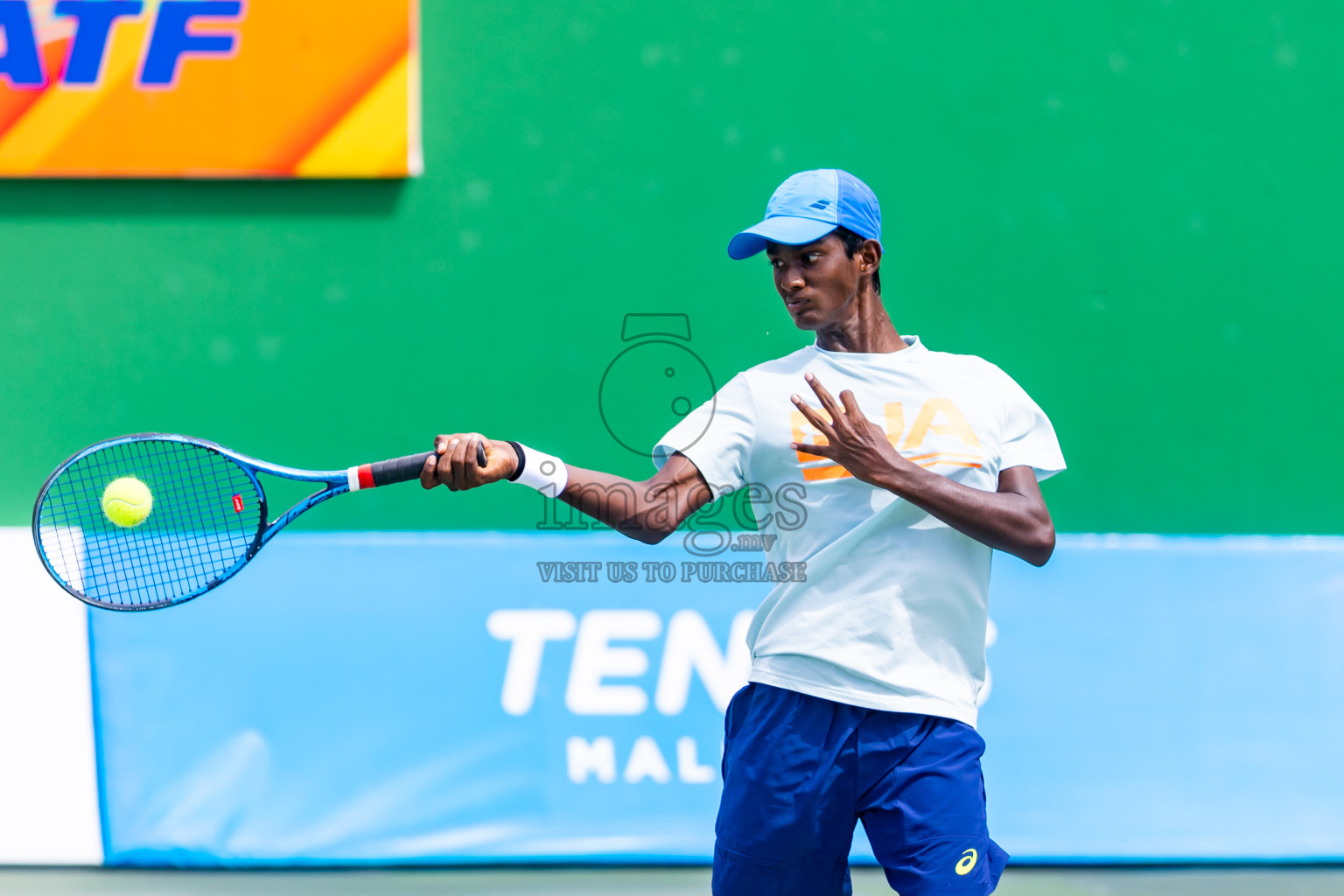 Day 9 of ATF Maldives Junior Open Tennis was held in Male' Tennis Court, Male', Maldives on Friday, 20th December 2024. Photos: Nausham Waheed/ images.mv