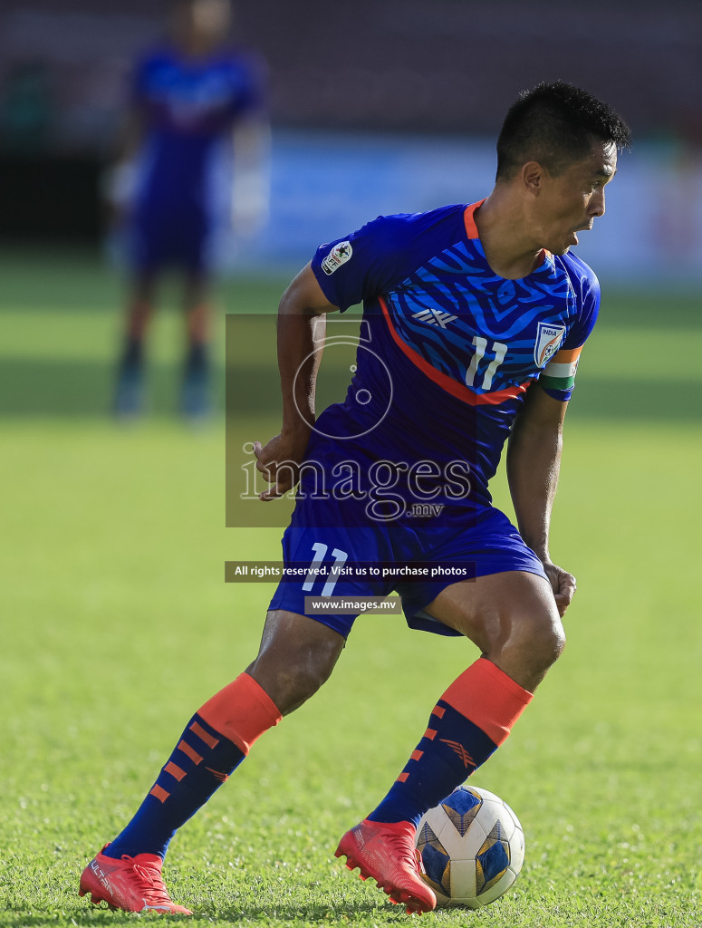 Bangladesh vs India in SAFF Championship 2021 held on 1st October 2021 in Galolhu National Stadium, Male', Maldives