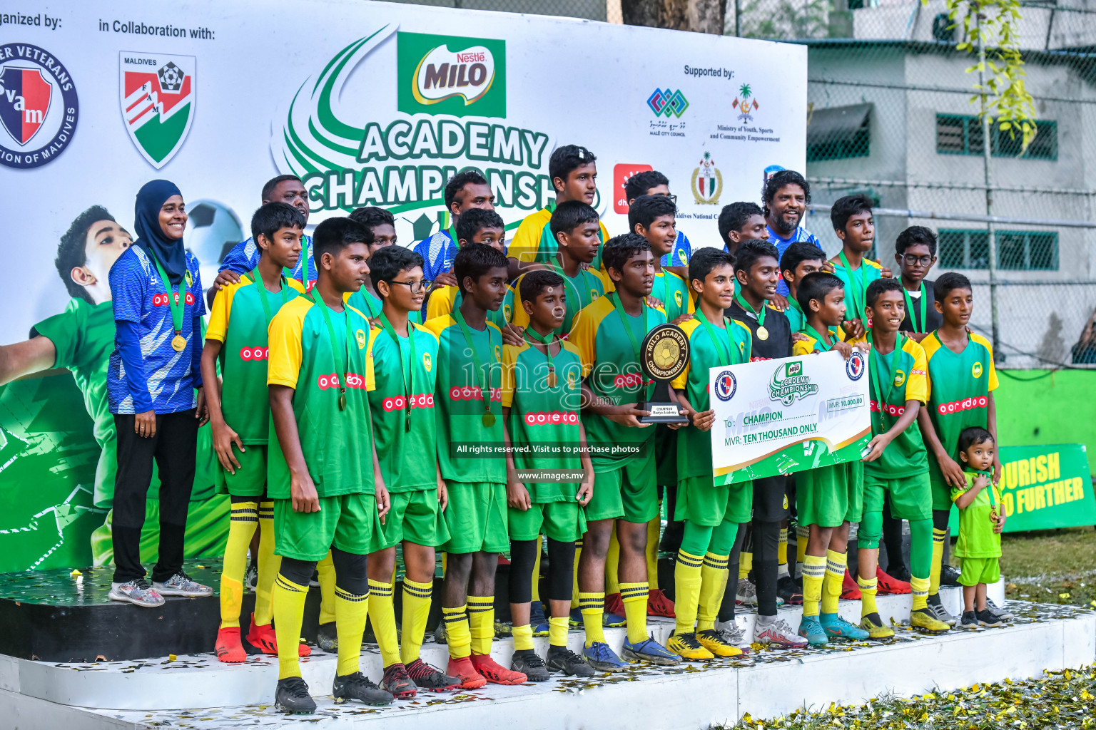 Milo Academy Championship 2022 was held in Male', Maldives on 09th October 2022. Photos: Nausham Waheed / images.mv