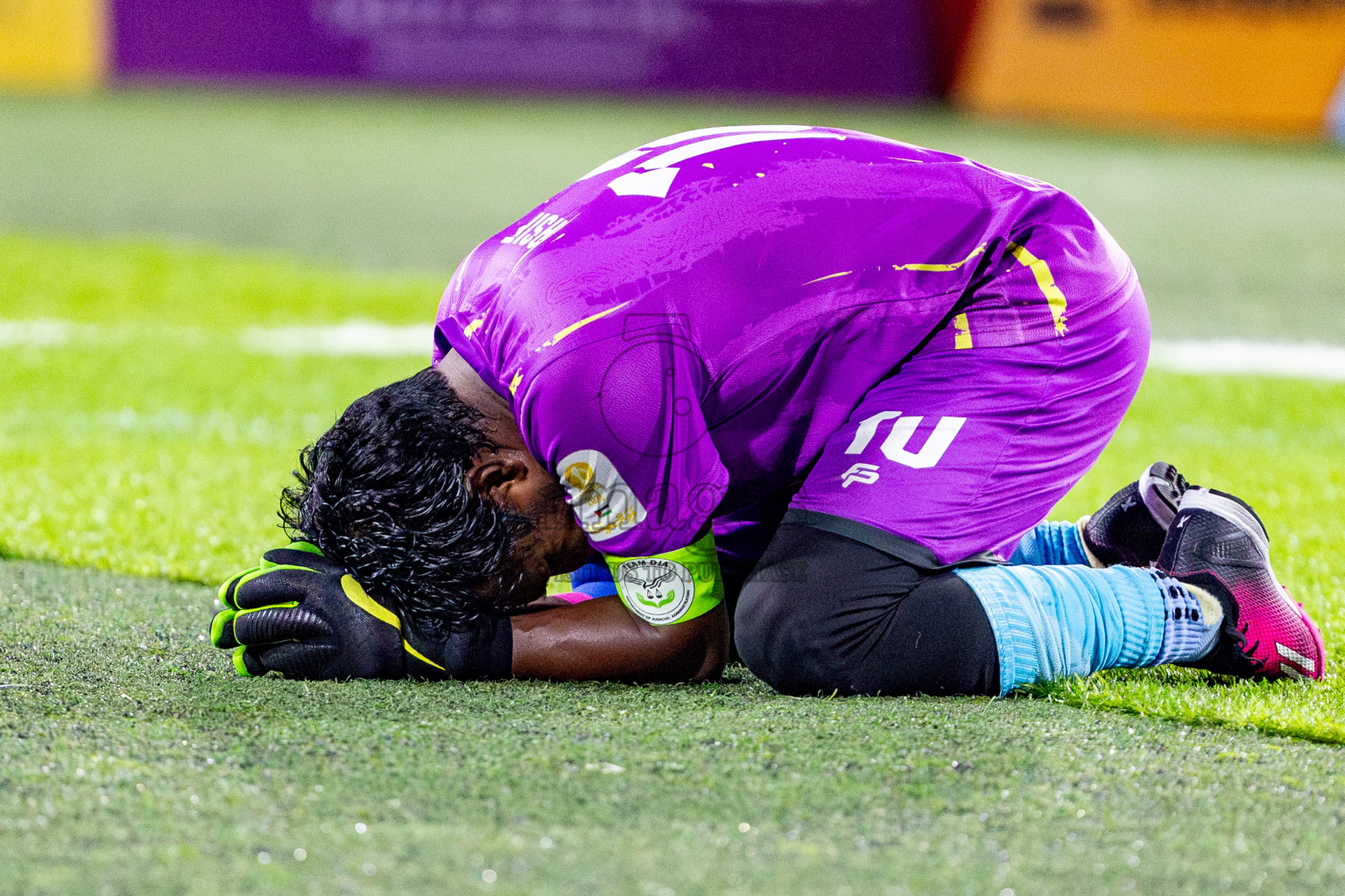 TEAM DJA vs KULHIVARU VUZARA in Club Maldives Classic 2024 held in Rehendi Futsal Ground, Hulhumale', Maldives on Monday, 16th September 2024. Photos: Nausham Waheed / images.mv