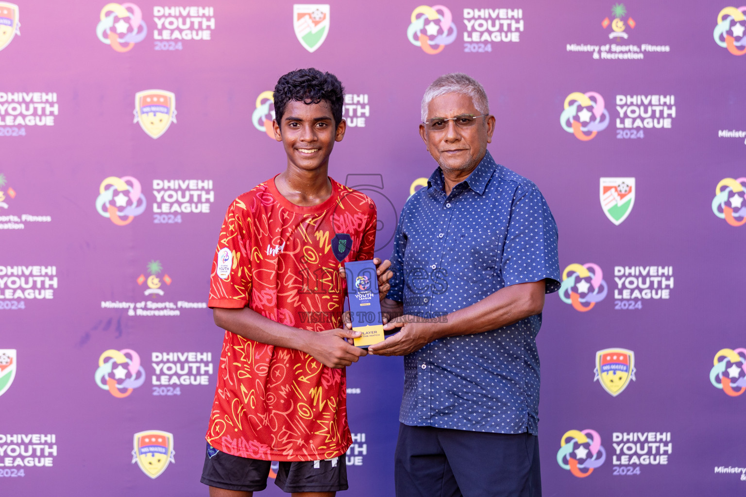 Club Valencia vs Super United Sports (U12) in Day 9 of Dhivehi Youth League 2024 held at Henveiru Stadium on Saturday, 14th December 2024. Photos: Mohamed Mahfooz Moosa / Images.mv