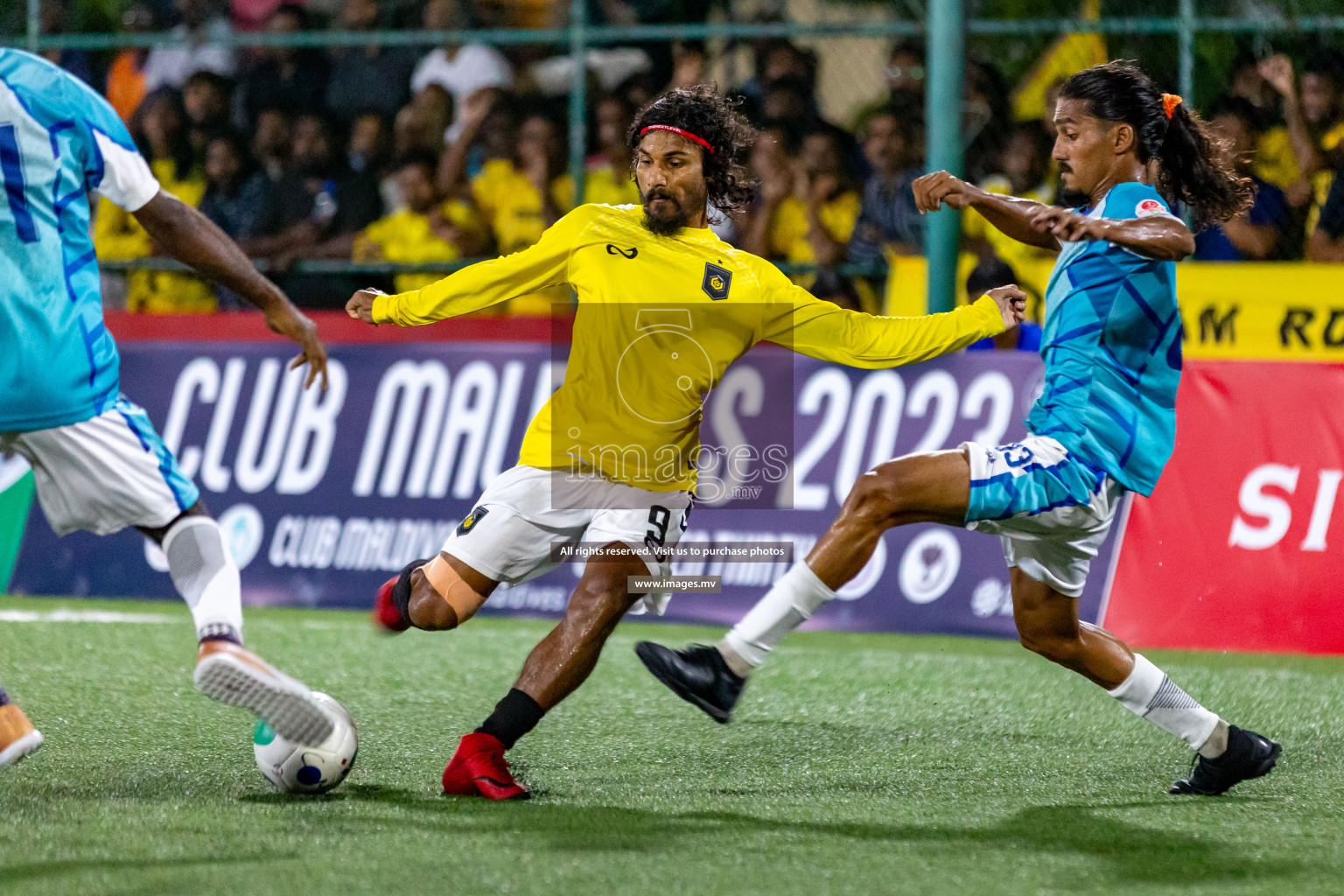 RRC vs MACL in Club Maldives Cup 2023 held in Hulhumale, Maldives, on Saturday, 05th August 2023 
Photos: Hassan Simah / images.mv