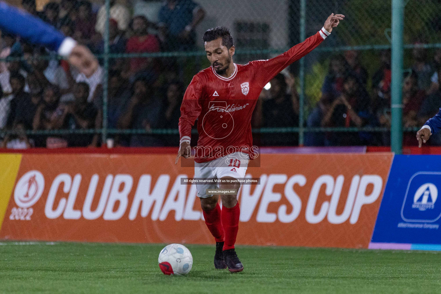 Maldivian vs Medianet in Club Maldives Cup 2022 was held in Hulhumale', Maldives on Saturday, 8th October 2022. Photos: Ismail Thoriq / images.mv