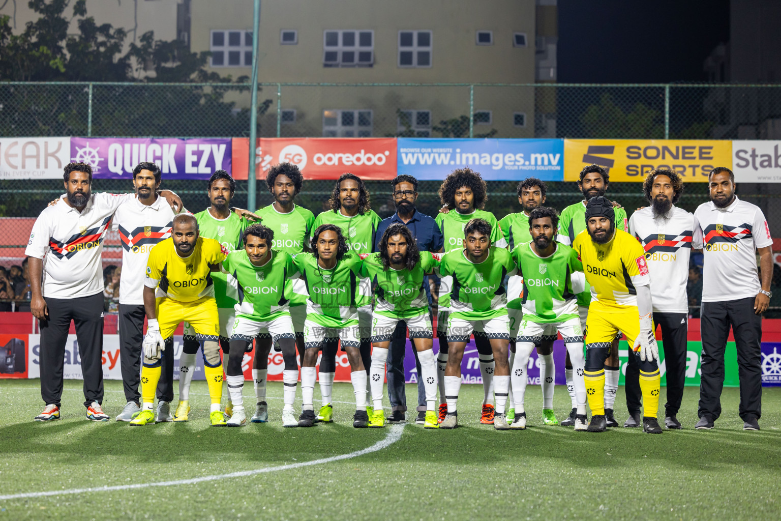 HDh Naivaadhoo vs HDh Nellaidhoo in Day 13 of Golden Futsal Challenge 2025 was held on Friday, 17th January 2025, in Hulhumale', Maldives. Photos: Nausham Waheed / images.mv