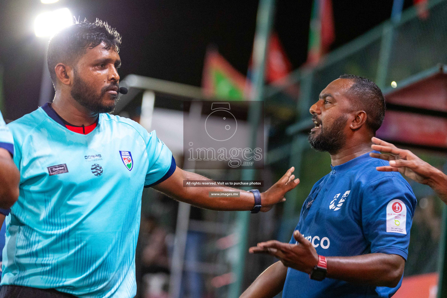 URBANCO vs WAMCO in Quarter Final of Club Maldives Cup 2023 held in Hulhumale, Maldives, on Saturday, 12th August 2023
Photos: Ismail Thoriq / images.mv