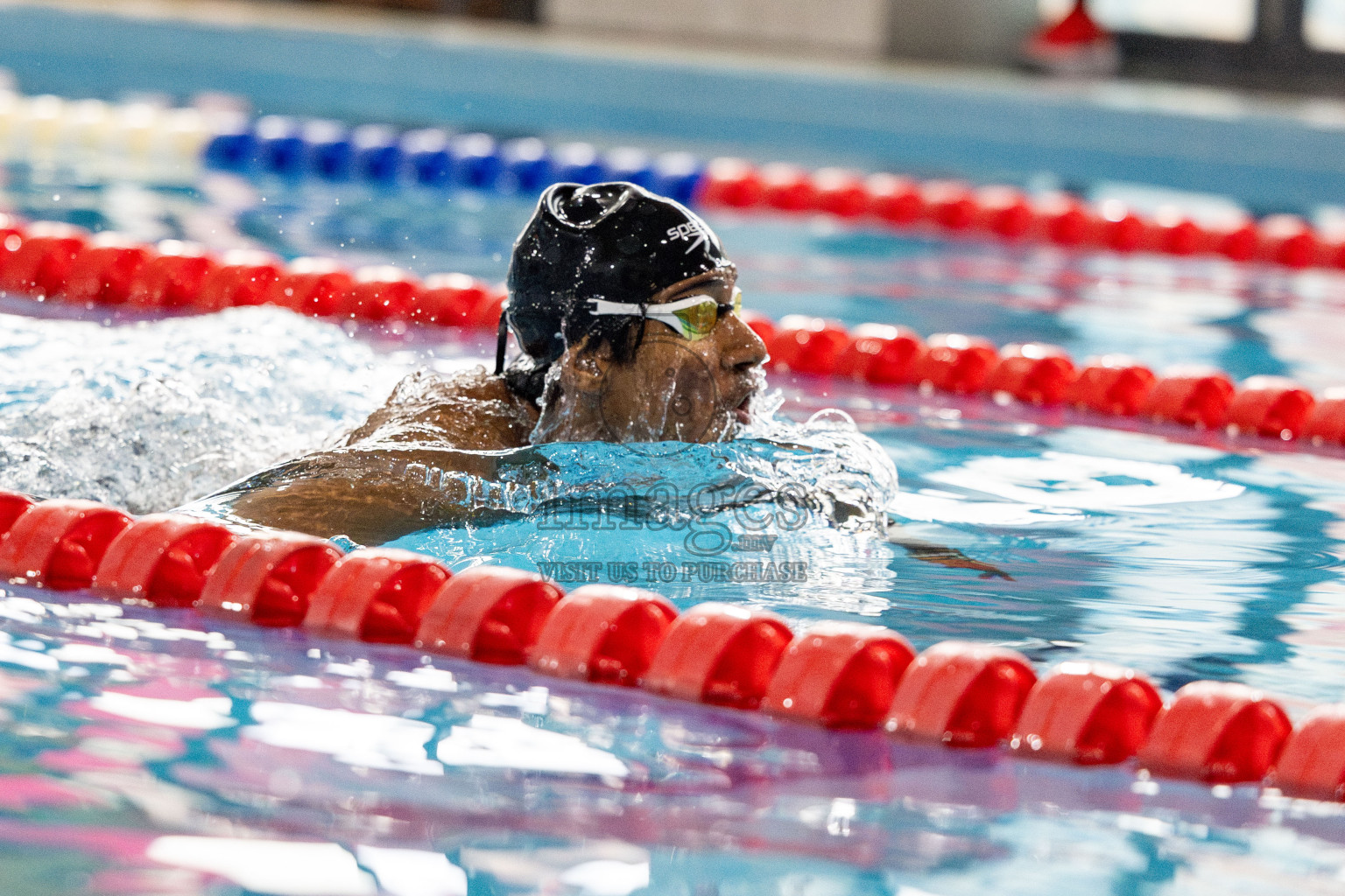 Day 5 of National Swimming Competition 2024 held in Hulhumale', Maldives on Tuesday, 17th December 2024. 
Photos: Hassan Simah / images.mv