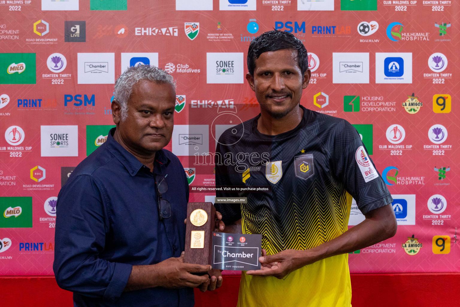 RRC vs Team MCC in Club Maldives Cup 2022 was held in Hulhumale', Maldives on Saturday, 8th October 2022.  Photos: Ismail Thoriq / images.mv