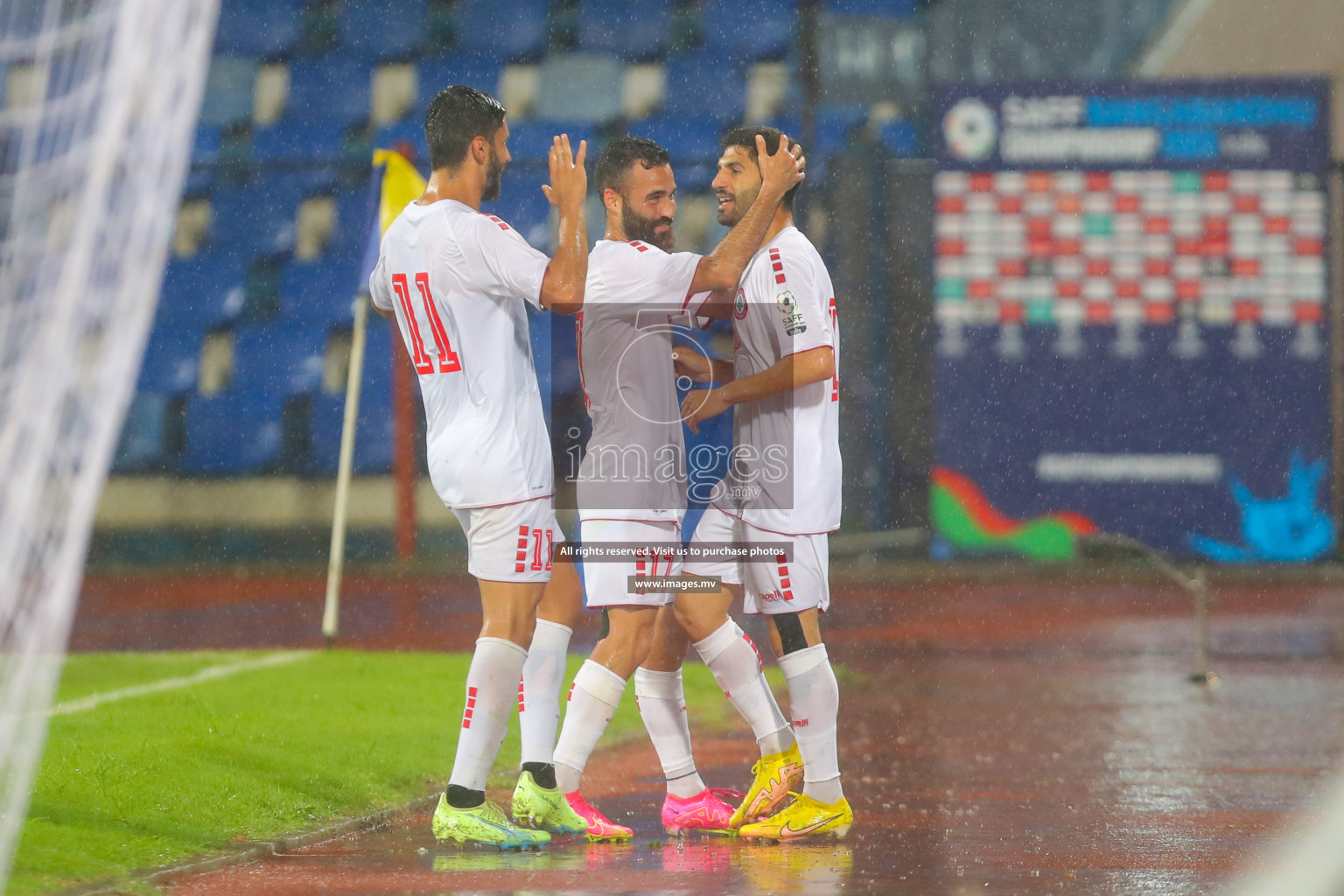 Bhutan vs Lebanon in SAFF Championship 2023 held in Sree Kanteerava Stadium, Bengaluru, India, on Sunday, 25th June 2023. Photos: Hassan Simah / images.mv