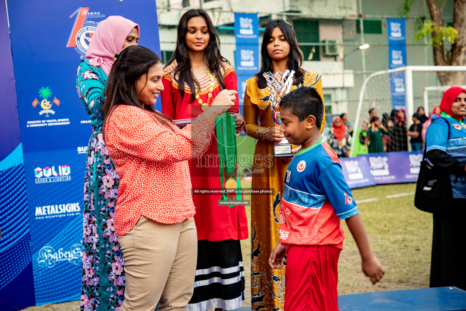 Finals & Closing Ceremony of Nestlé Kids Football Fiesta 2023 held in Male', Maldives on 25 February 2023