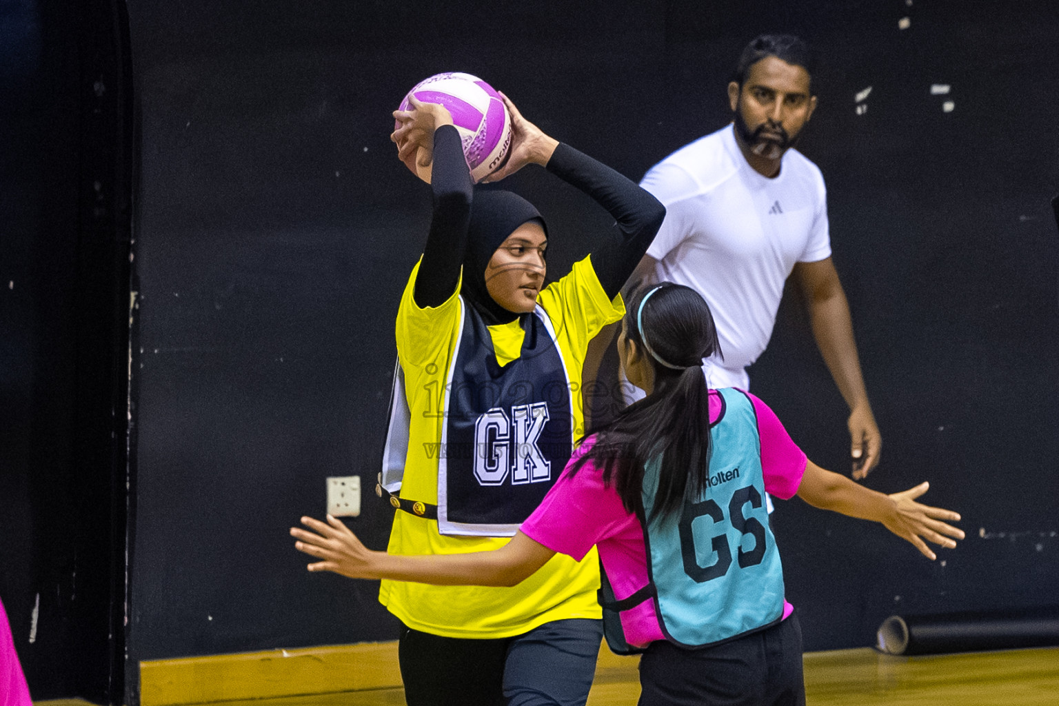 Day 8 of 24th Milo Netball Association Championship was held in Social Center at Male', Maldives on Monday, 8th September 2025. Photos: Mohamed Mahfooz Moosa / images.mv